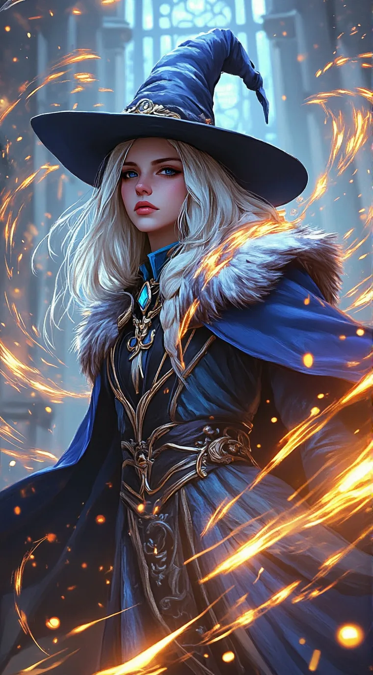 ai character: bruxinha background