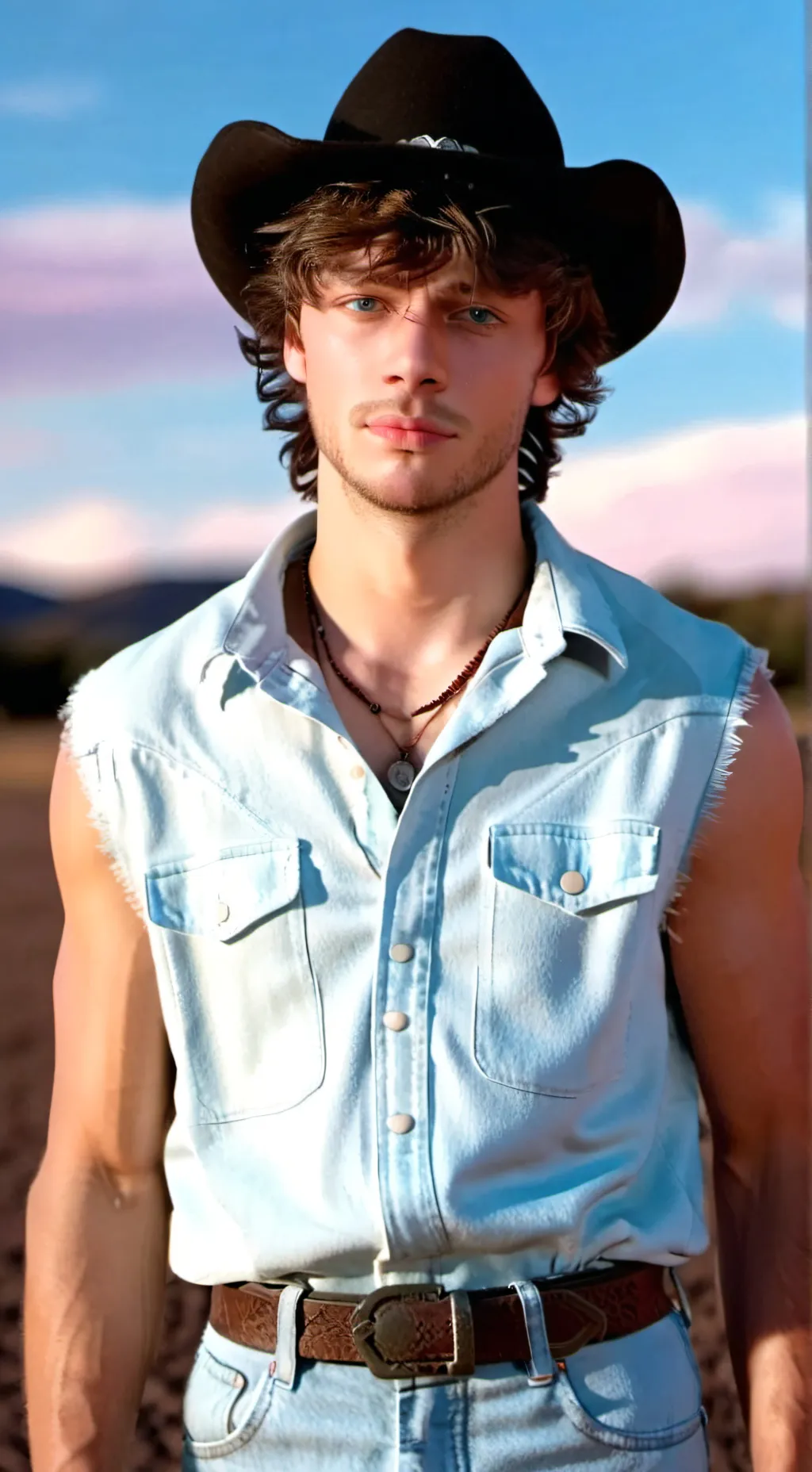 ai character: - Asher -  background