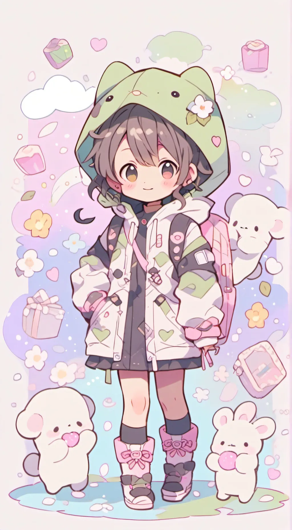 ai character: aley background