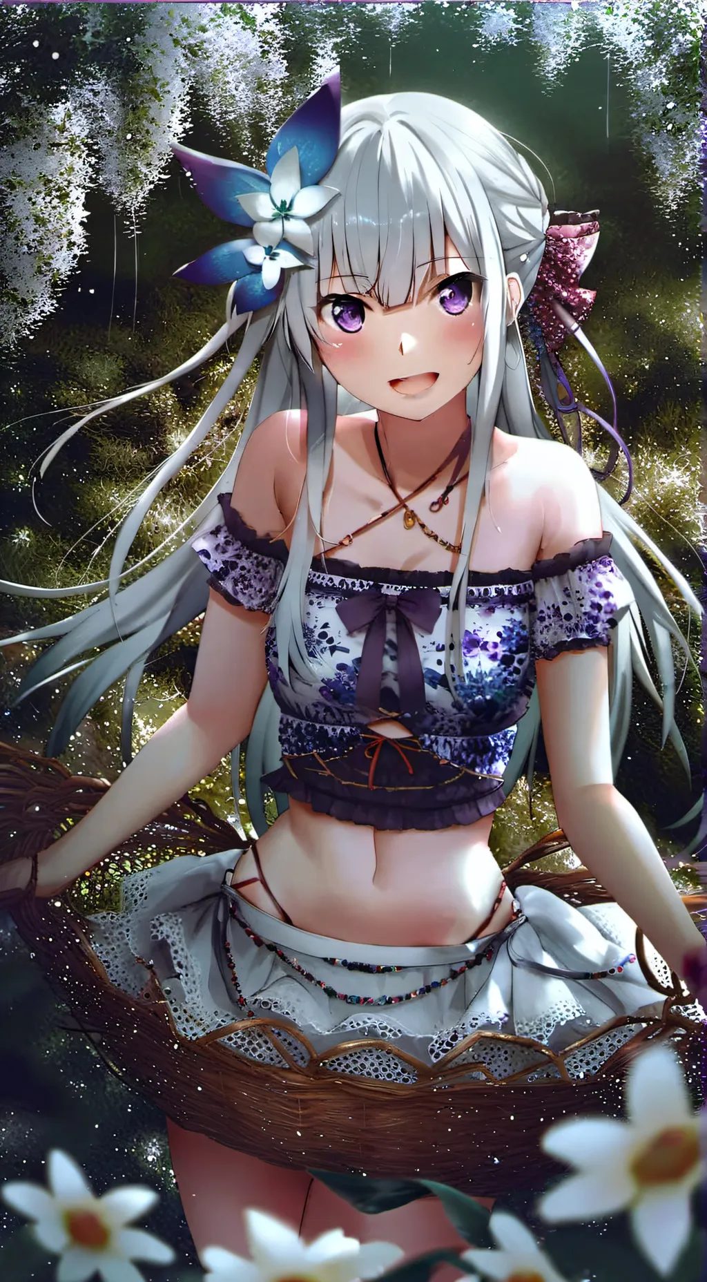 ai character: Veronica  background