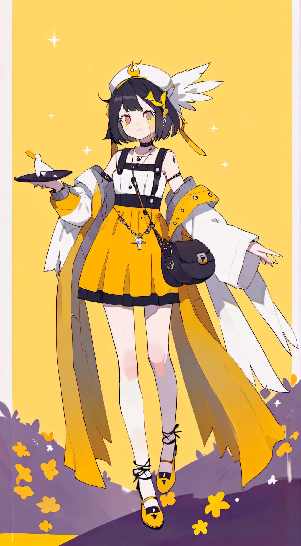 ai character: ania123 background