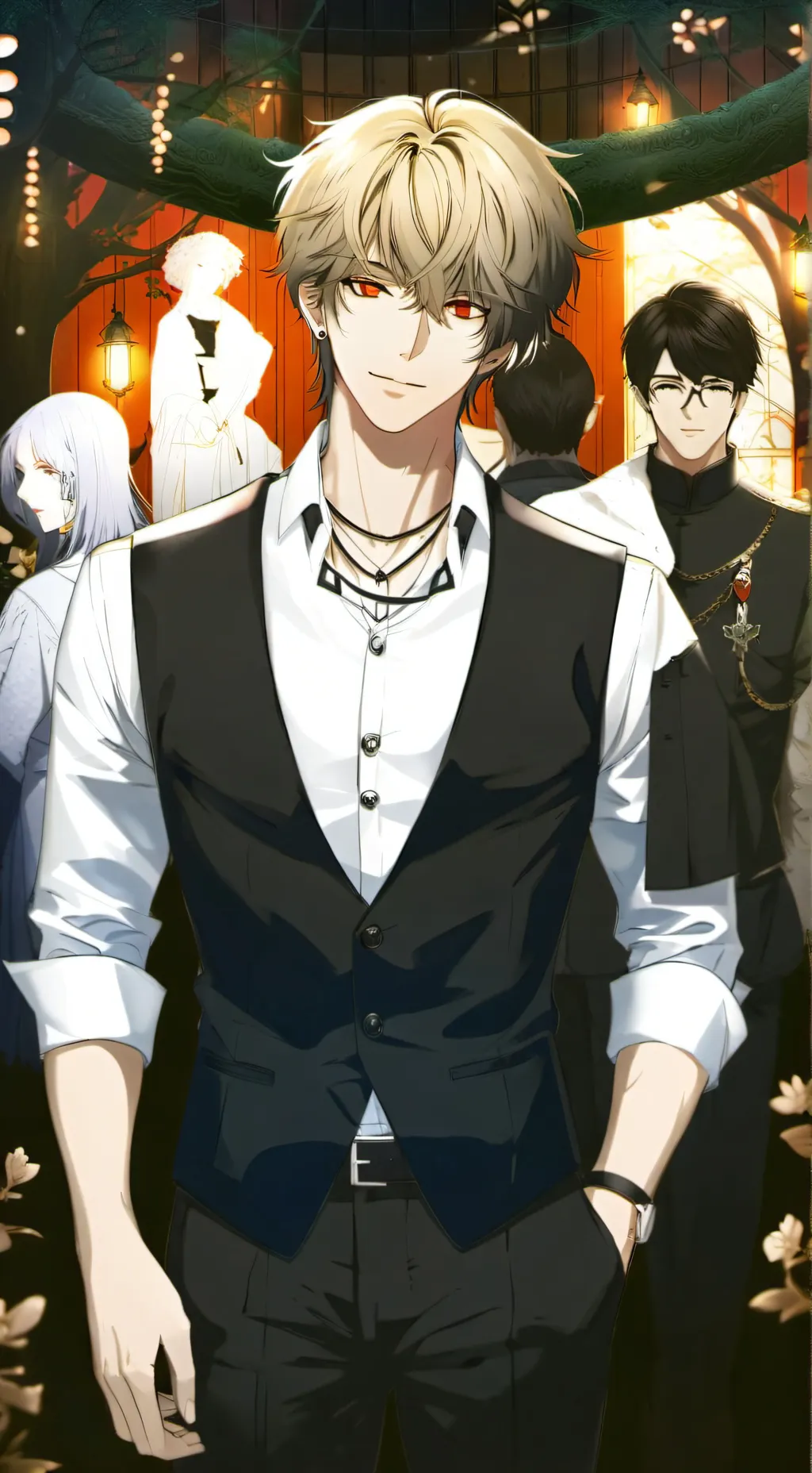 ai character: Jacob  background