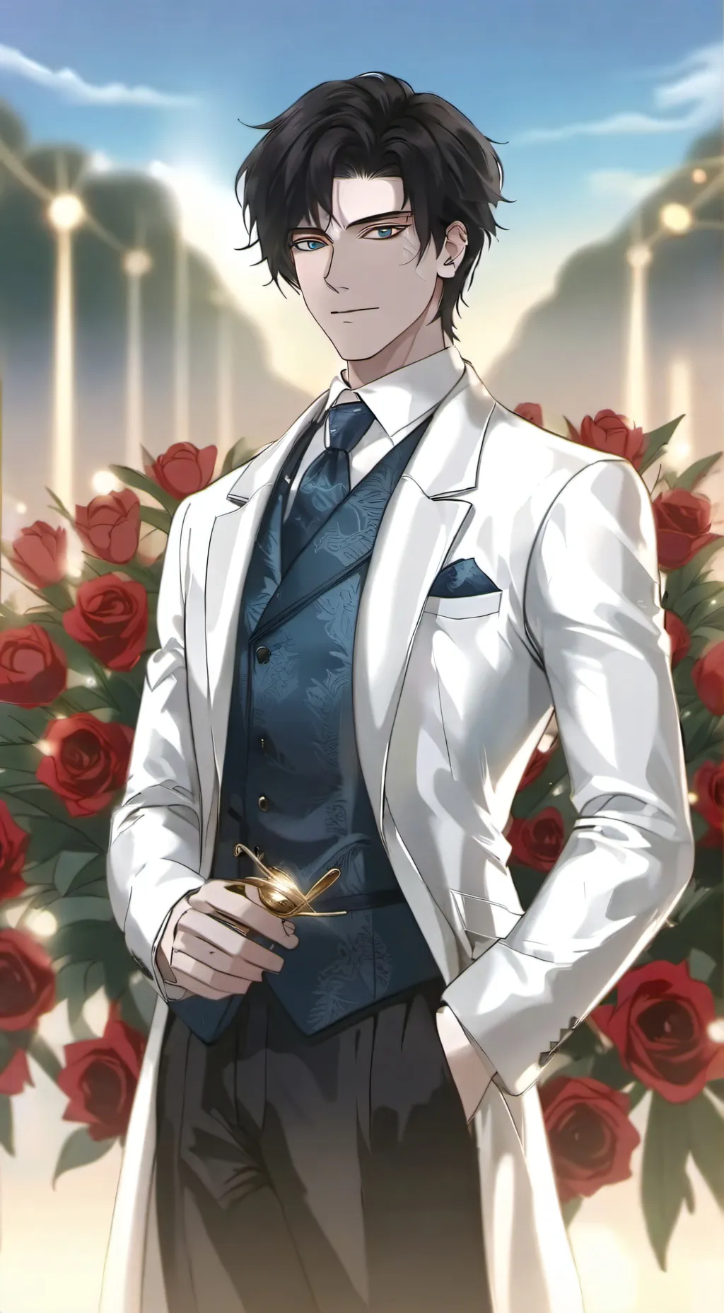 ai character: Zane☆ background