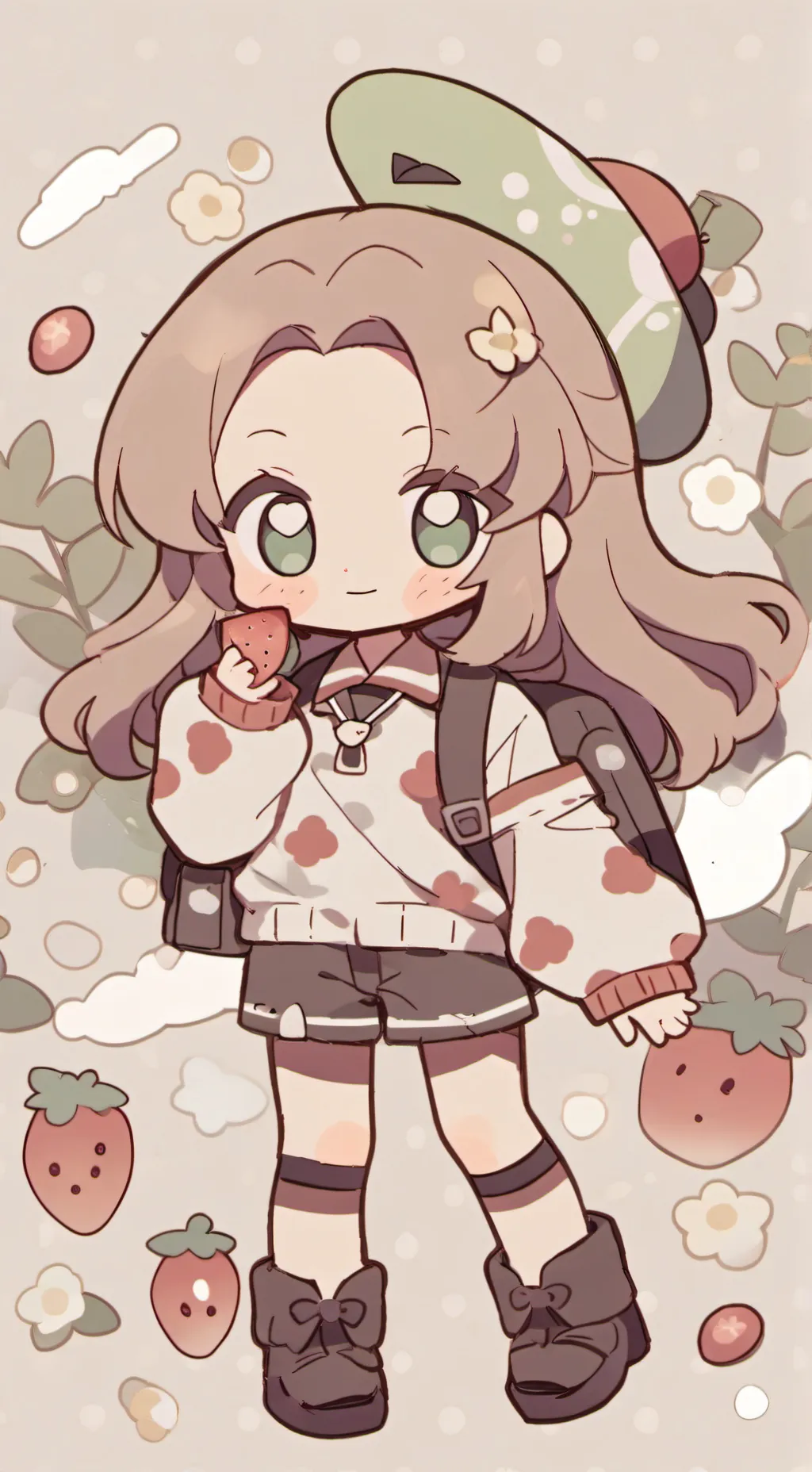 ai character: Mha Summer background