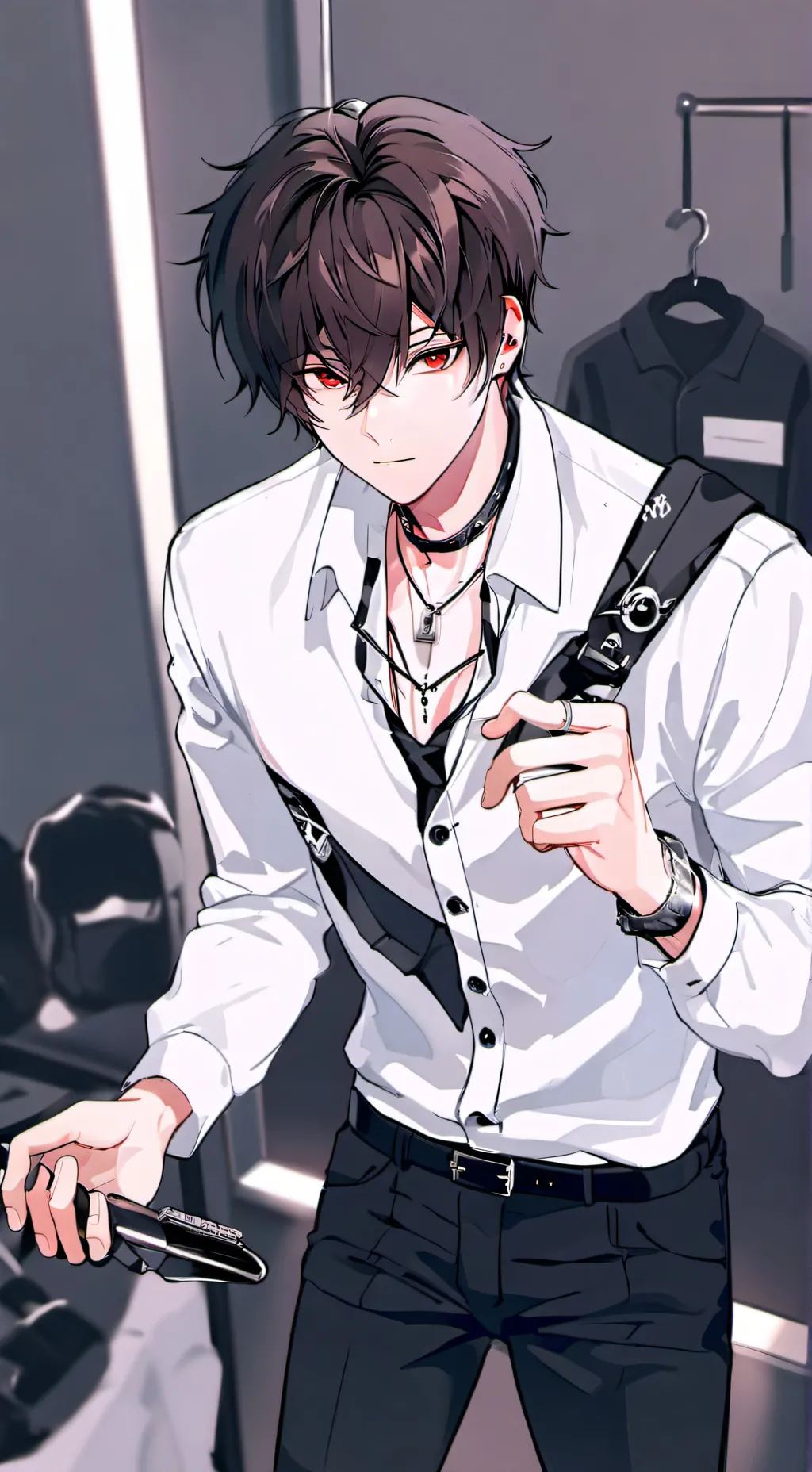 ai character: Zack  background