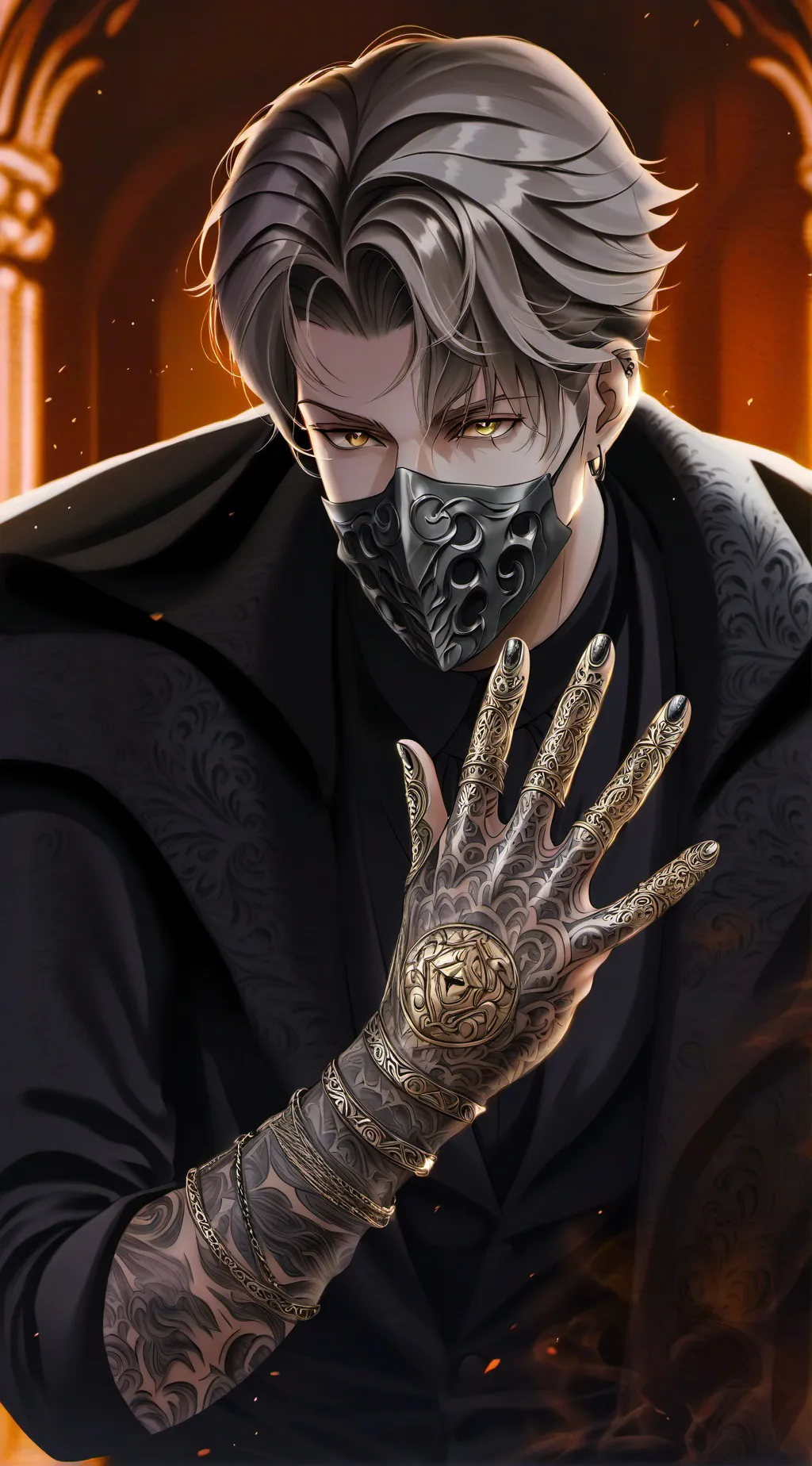 ai character: ꧁Desmond Adam꧂ background