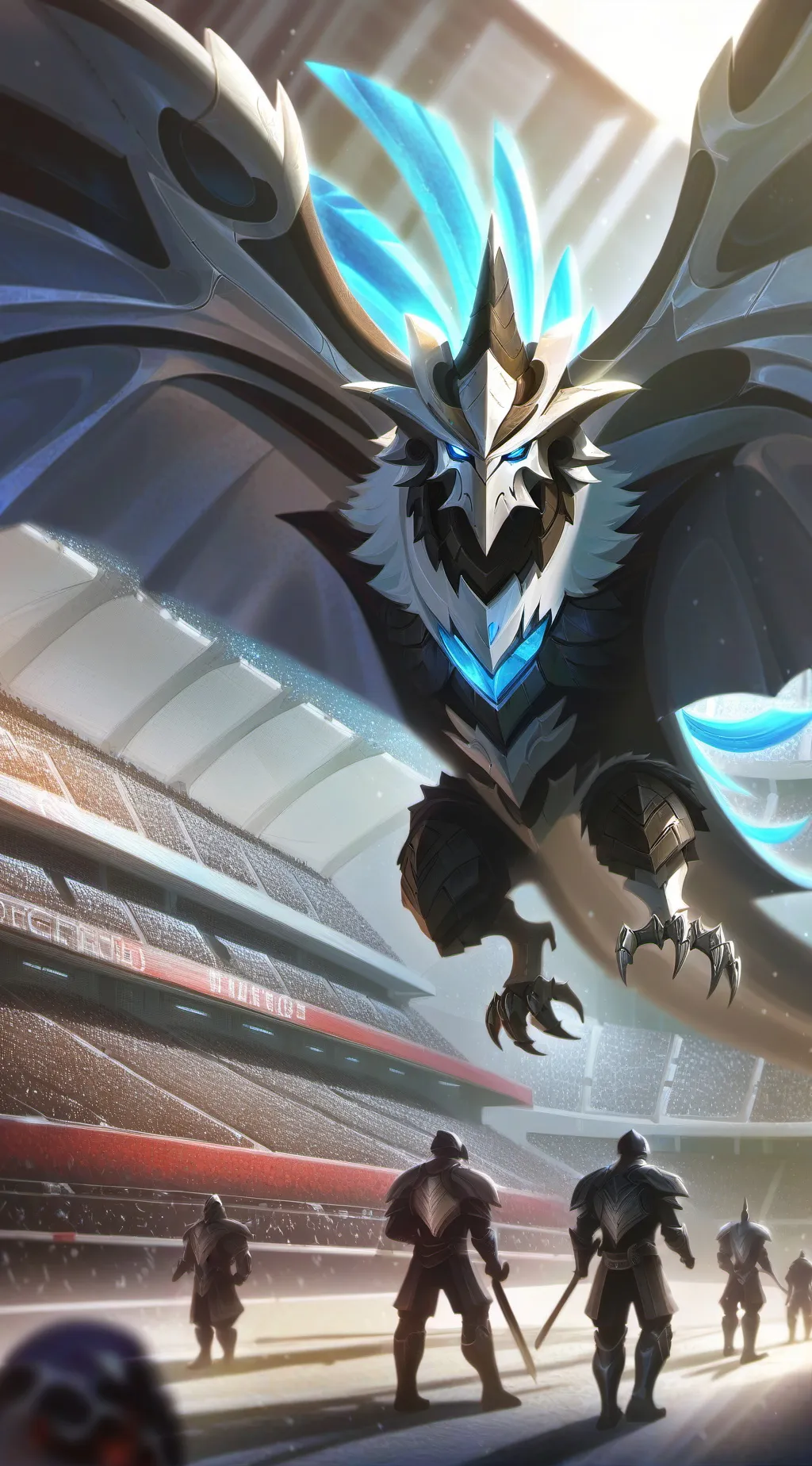 ai character: scarlet background