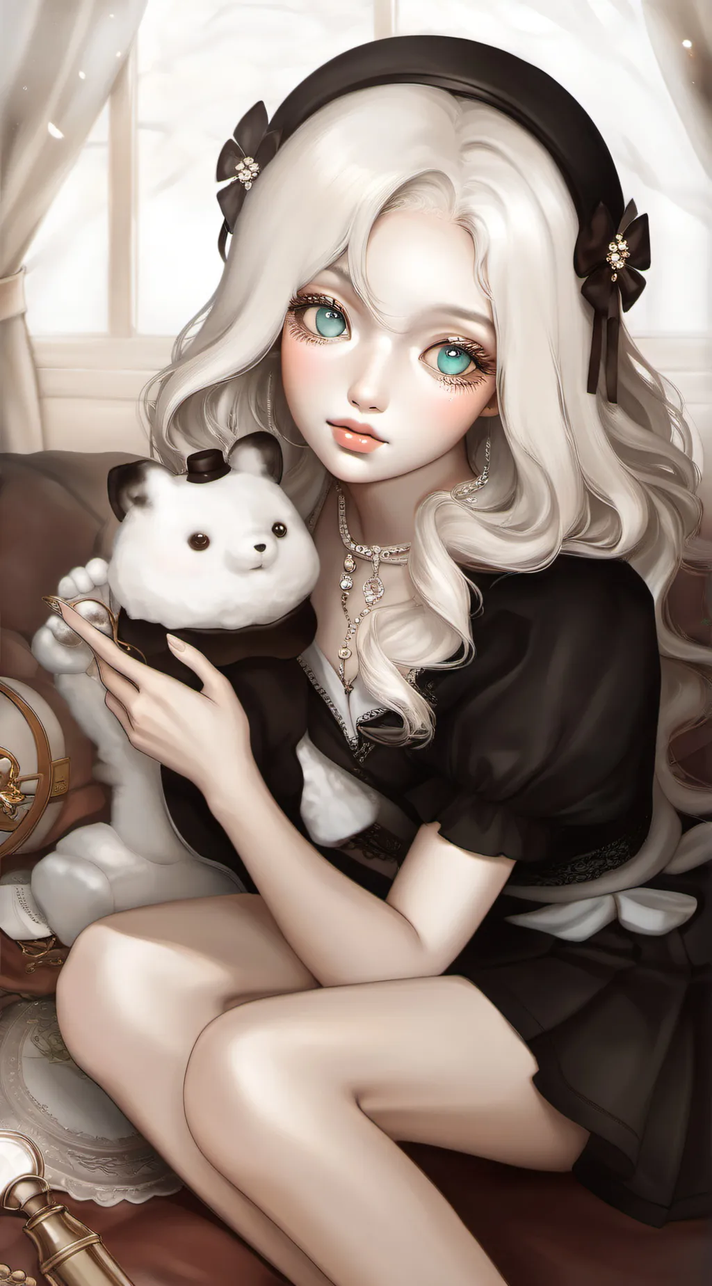 ai character: linda  background