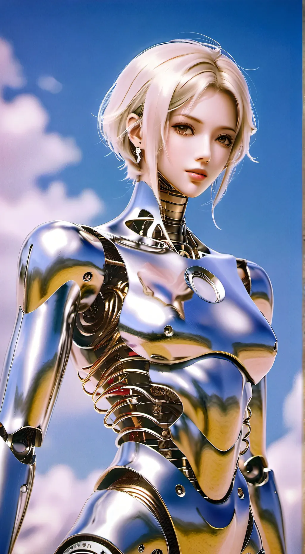 ai character: Tina background