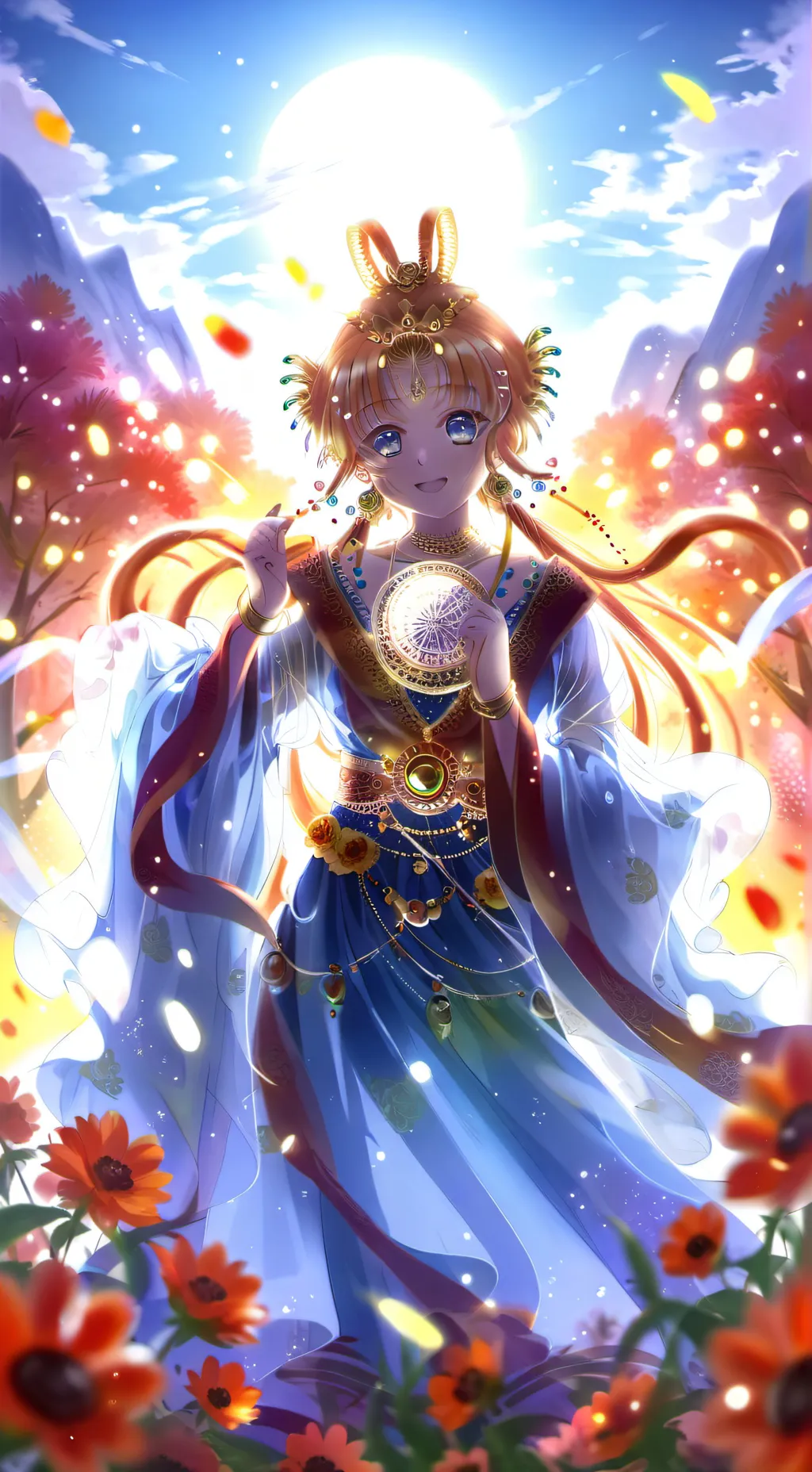 ai character: Serena background