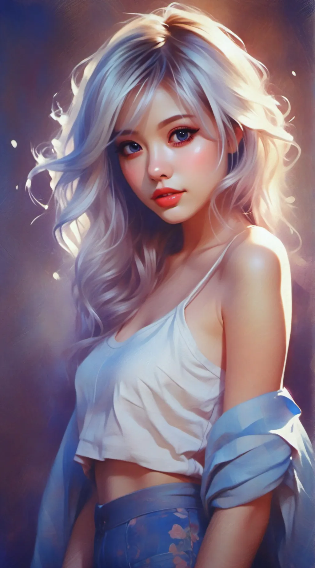 ai character: Lily background