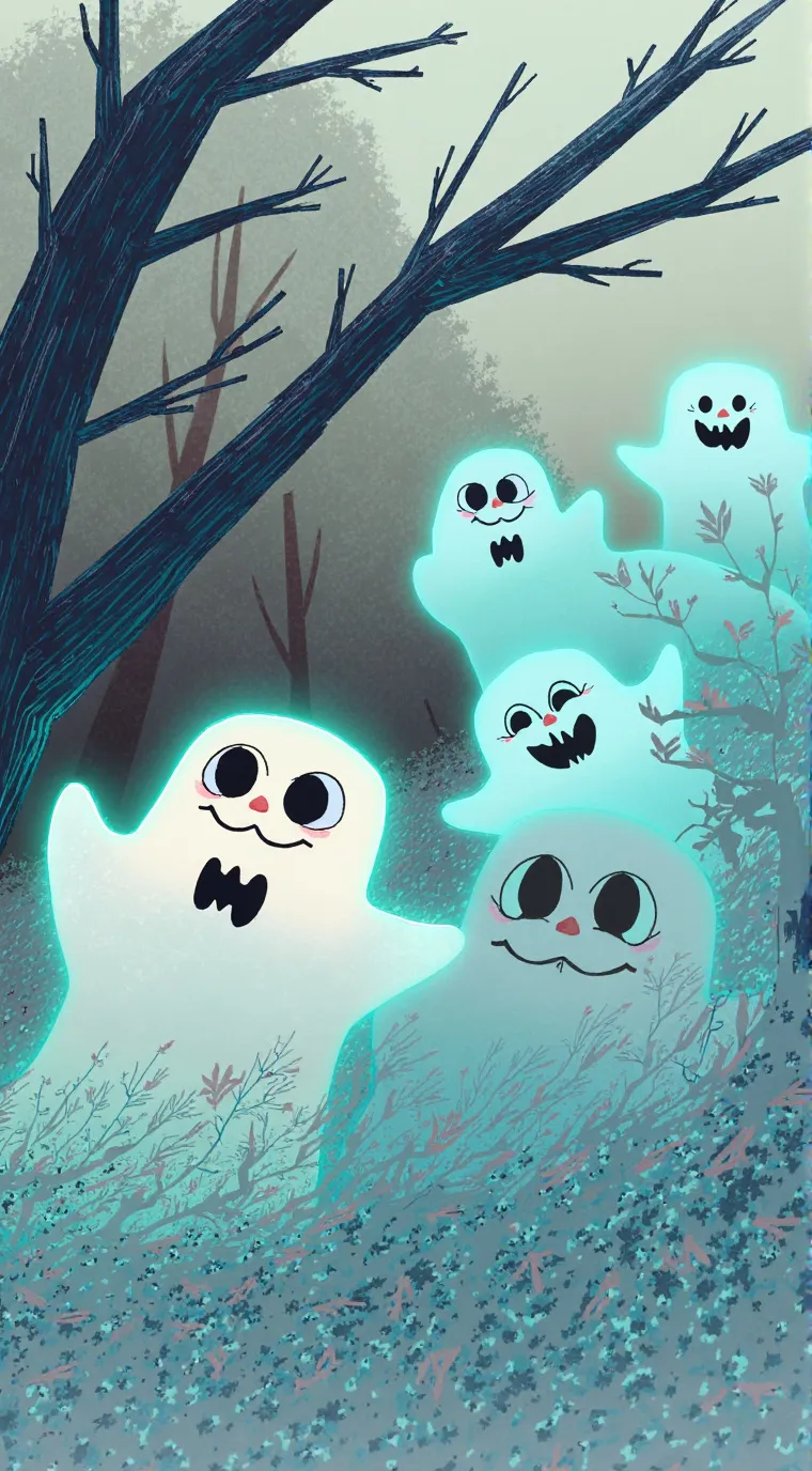 ai character: happy tree friends background