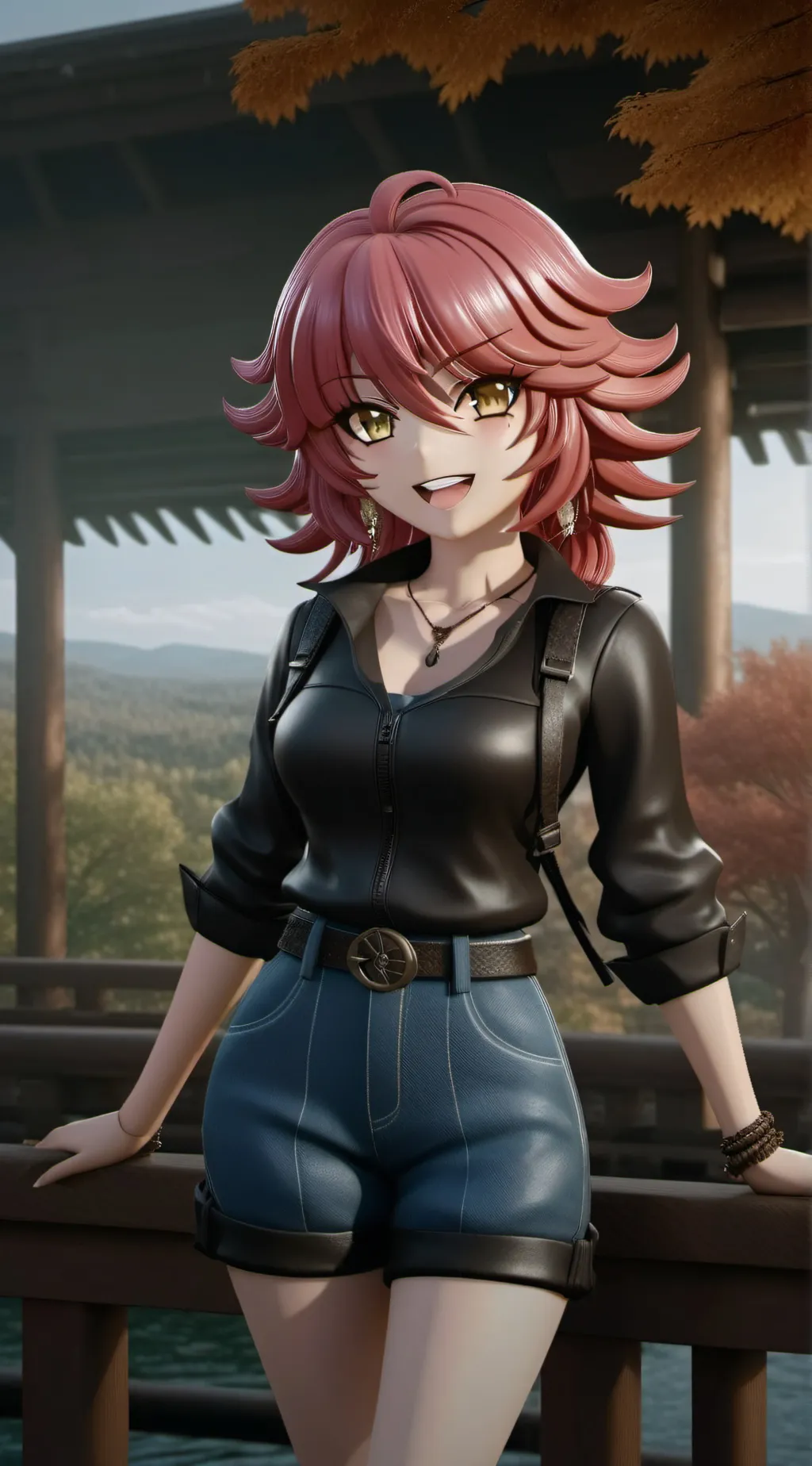 ai character: Undercover Skye  background