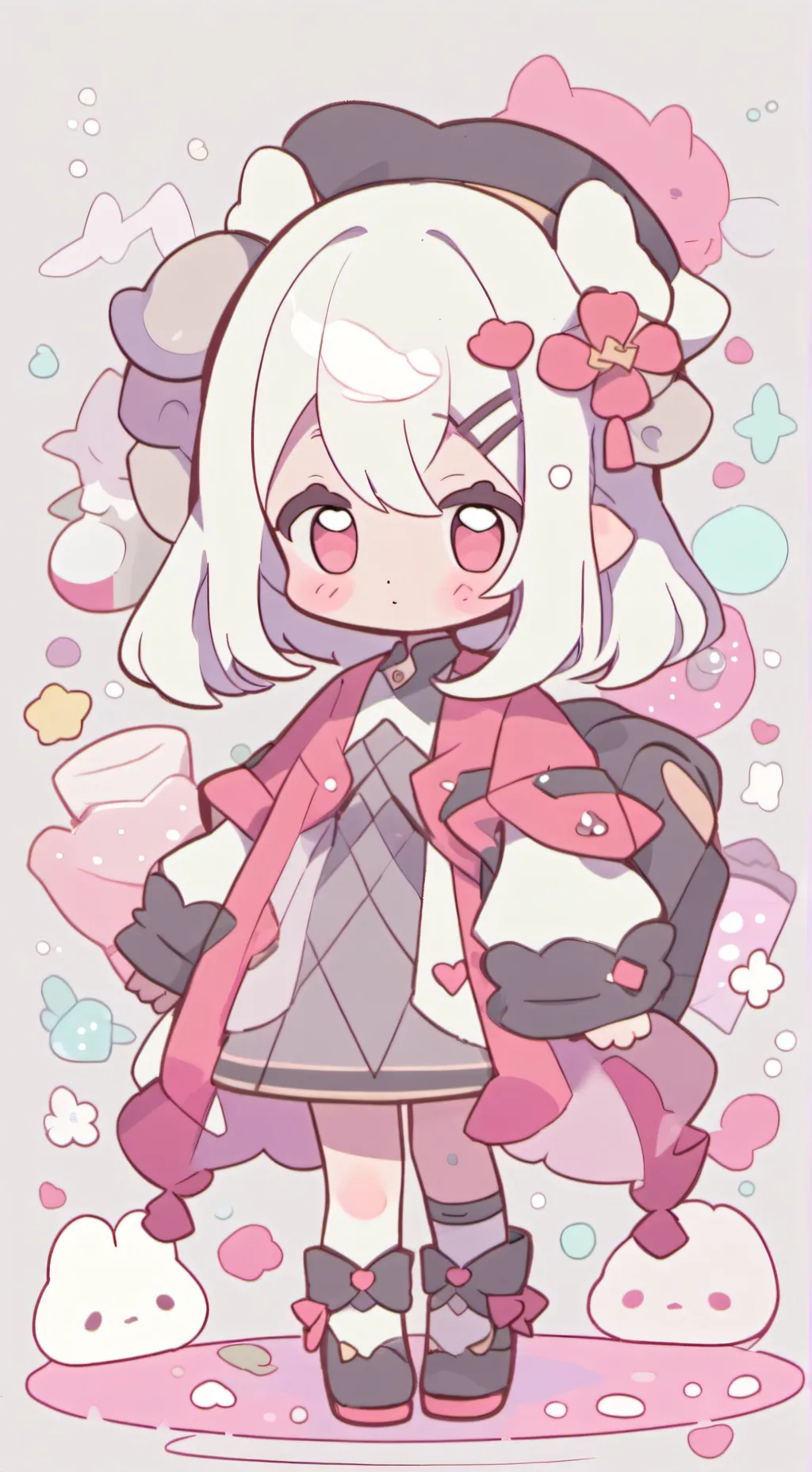 ai character: sole background