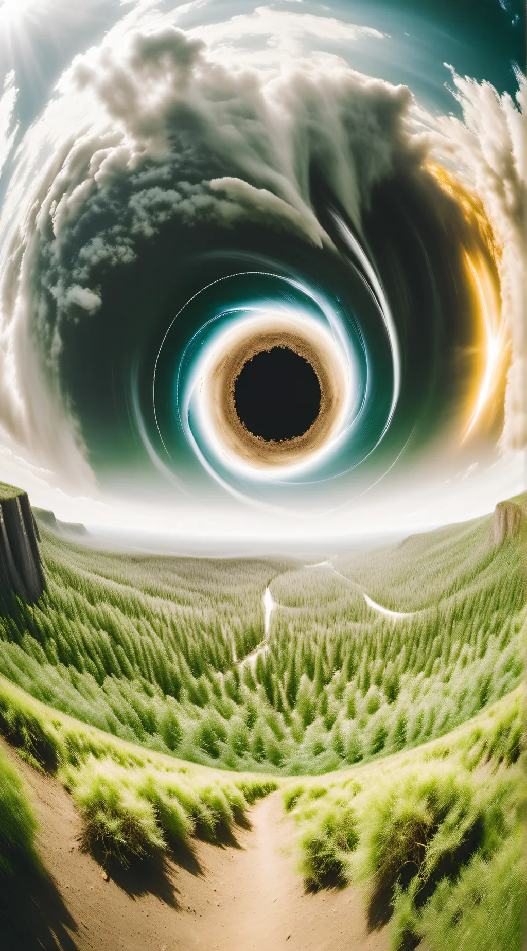 ai character: Black Hole Attack! background