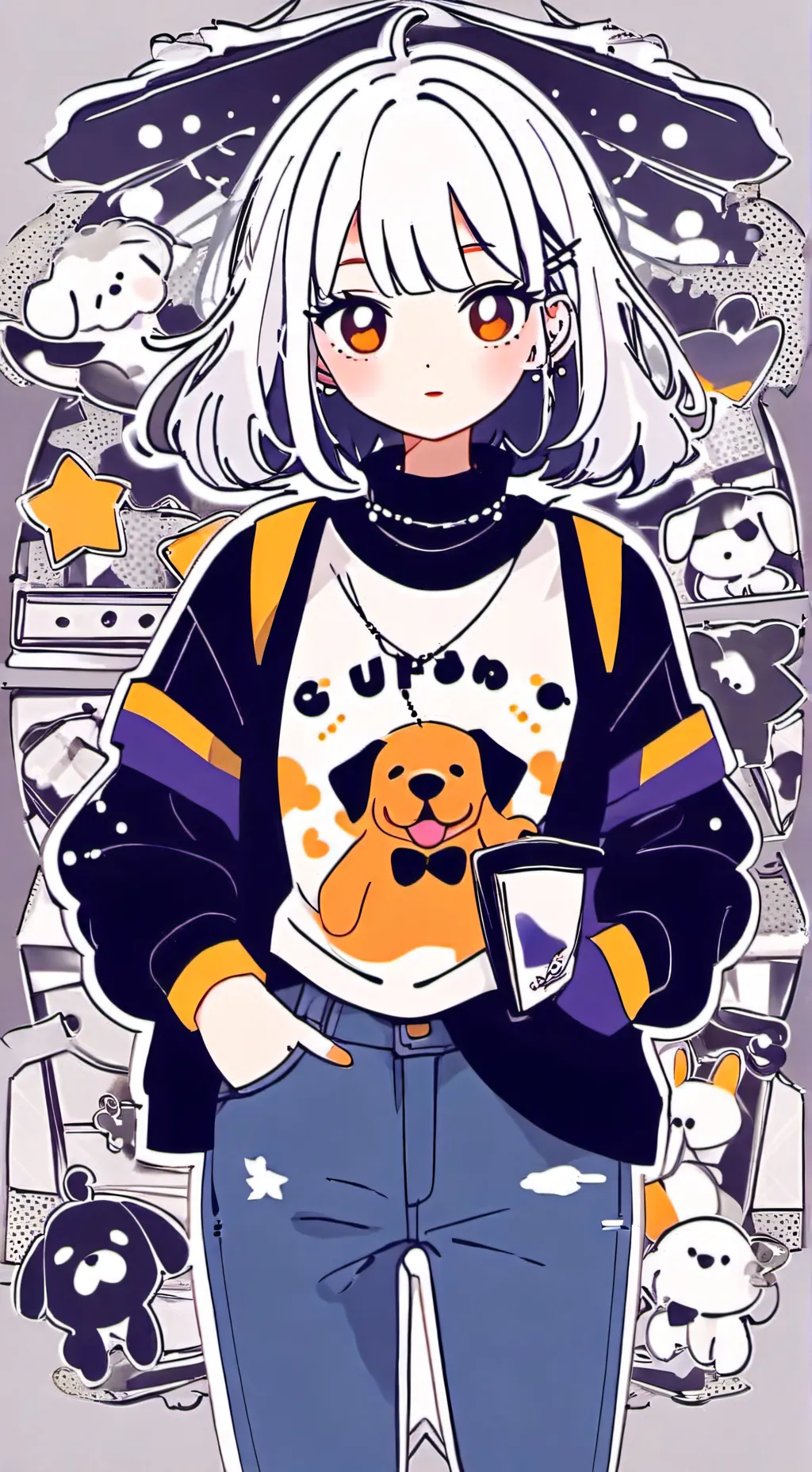 ai character: Pip  background