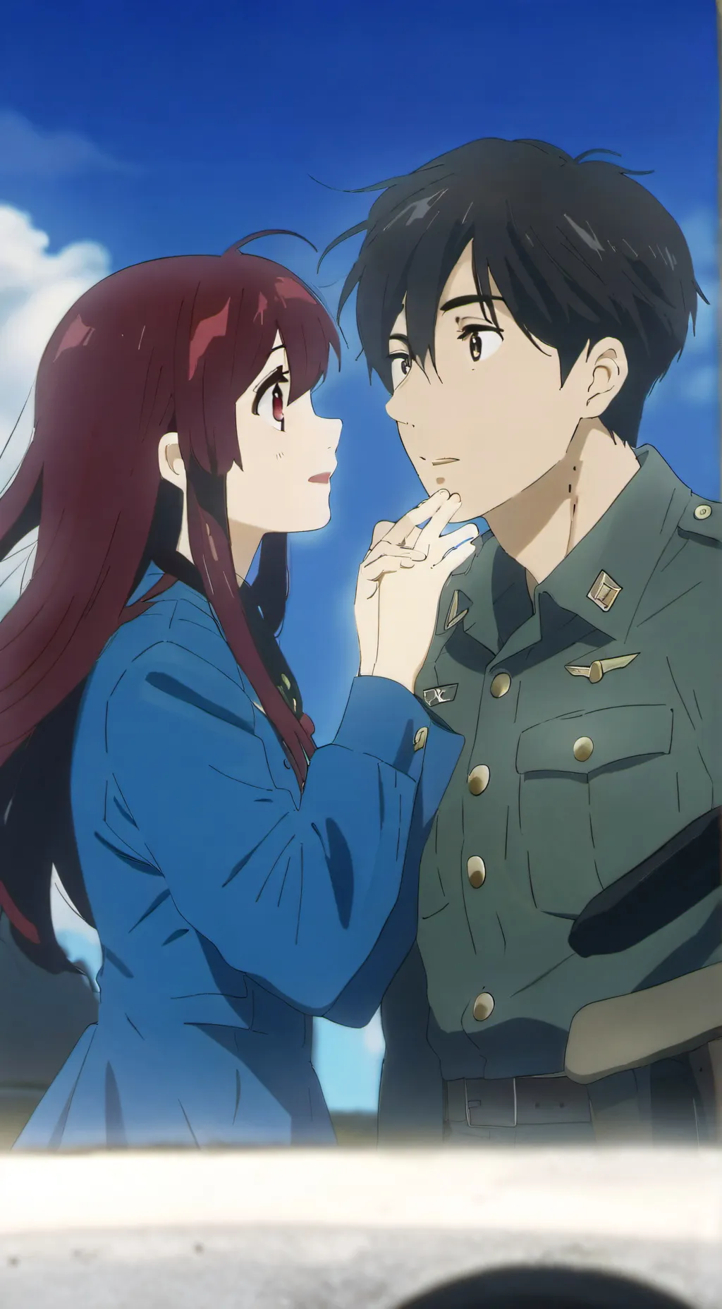 ai character: army life background