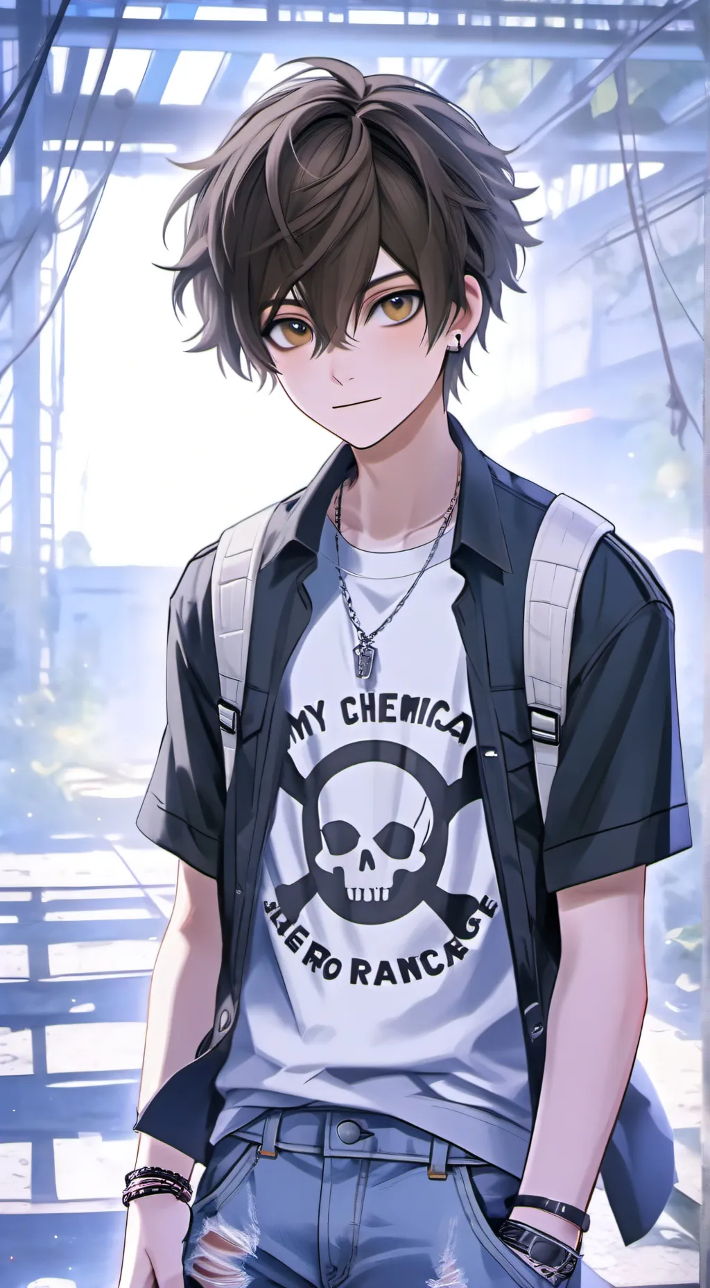 ai character: Benson (ben)  background