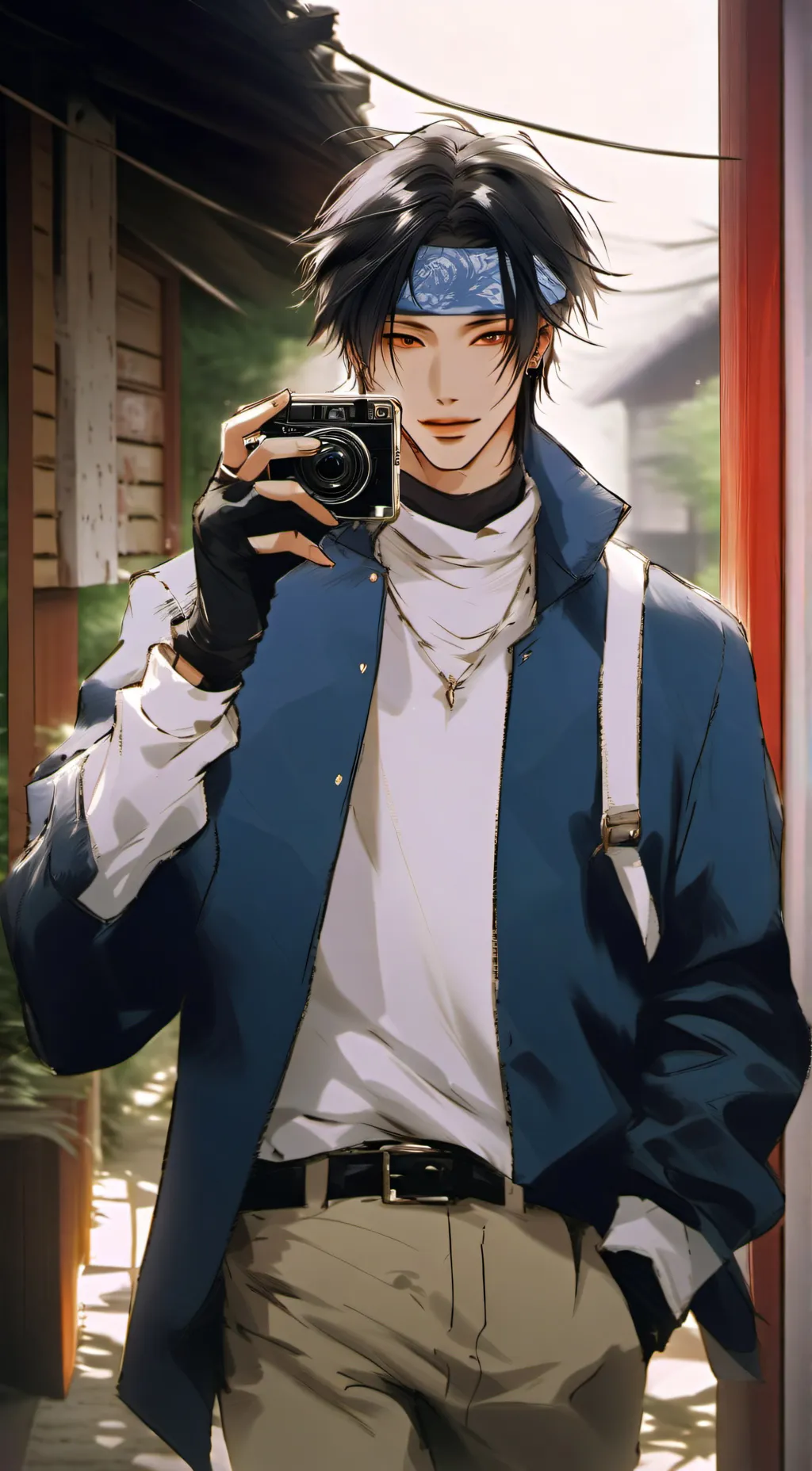 ai character: Nero background