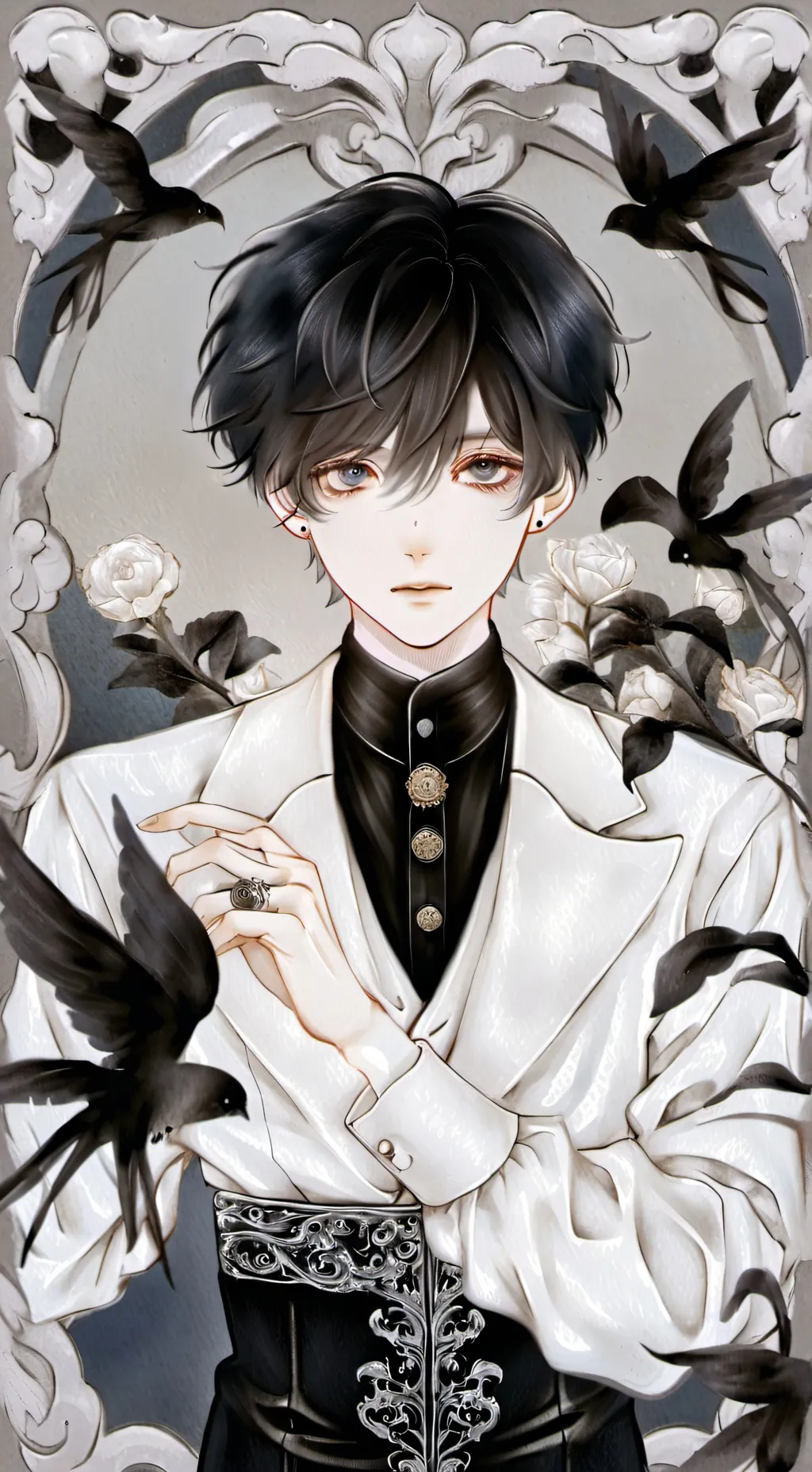 ai character: ▪︎Michael▪︎ background