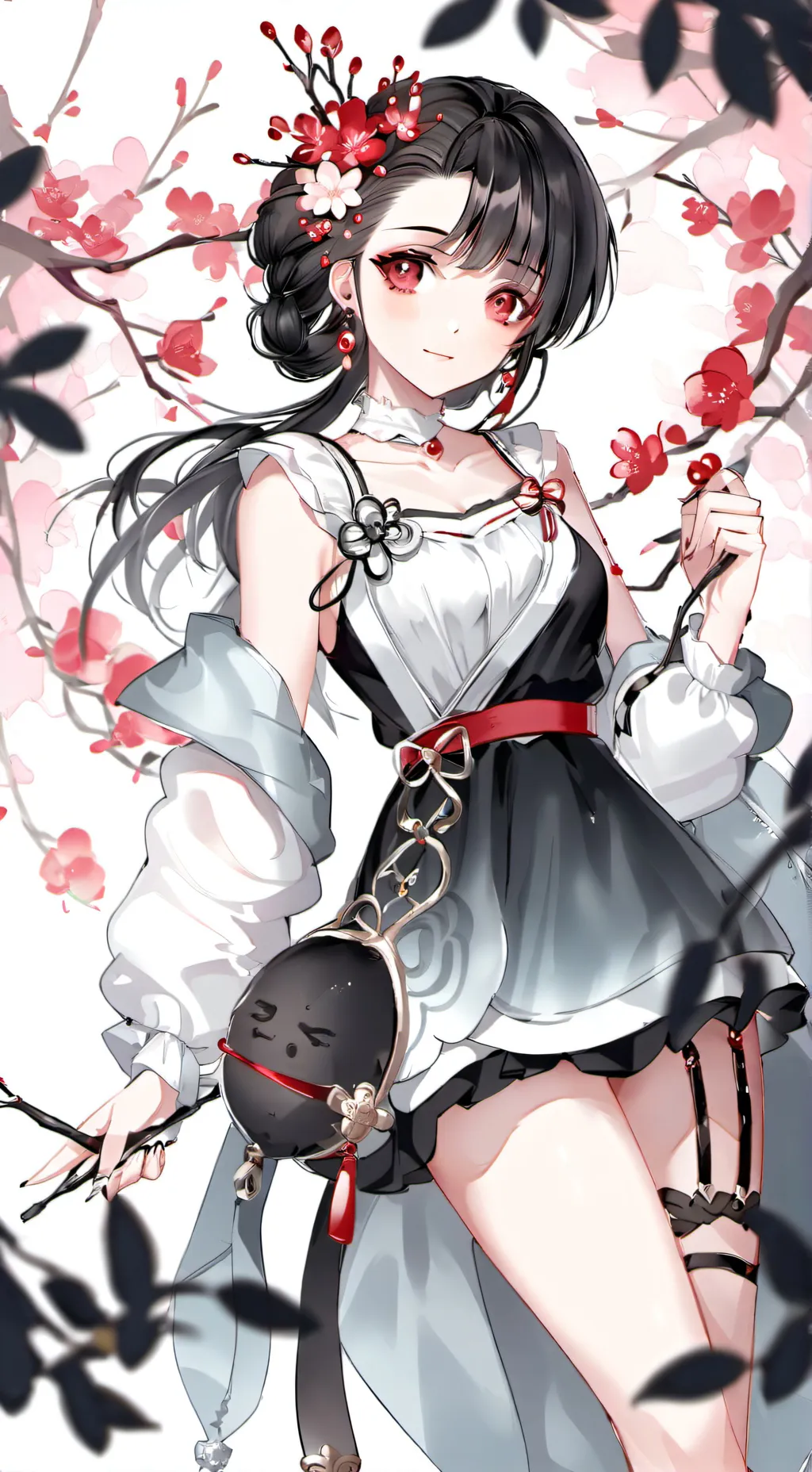 ai character: Andrea  background