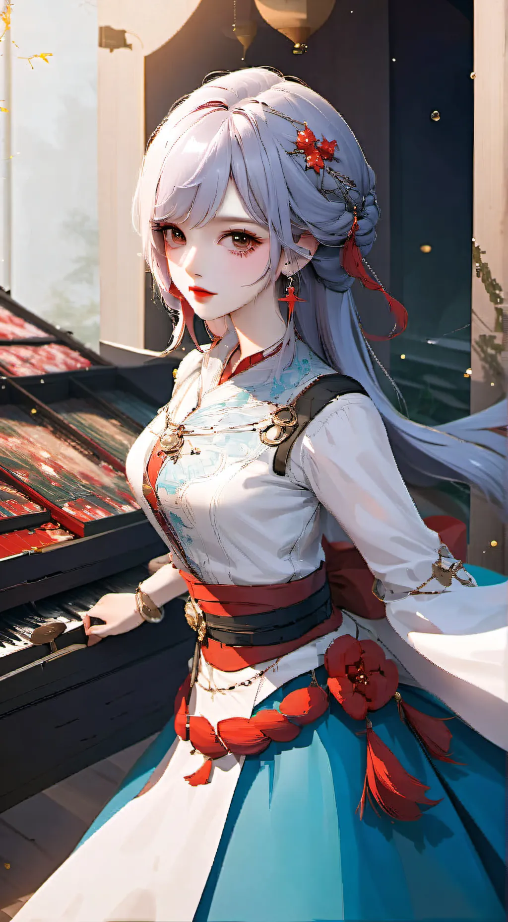 ai character: sophie background