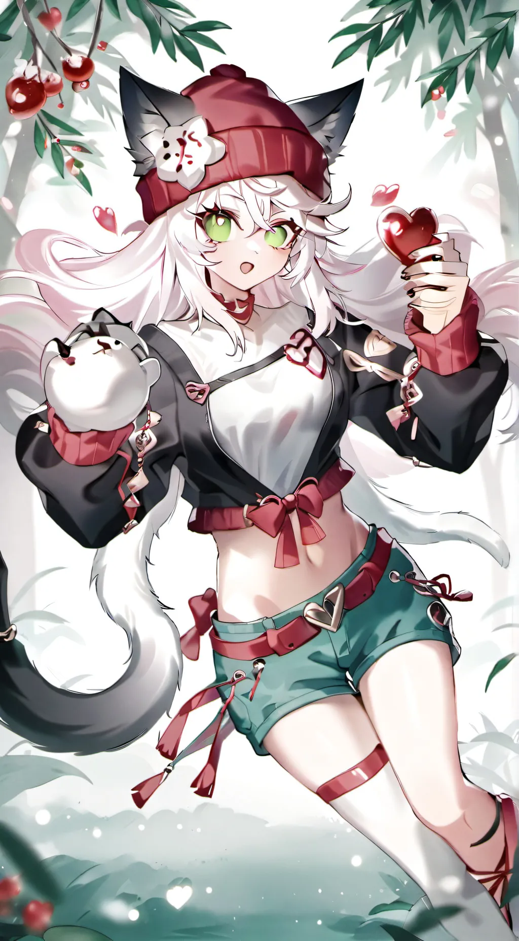 ai character: Cynthia  background