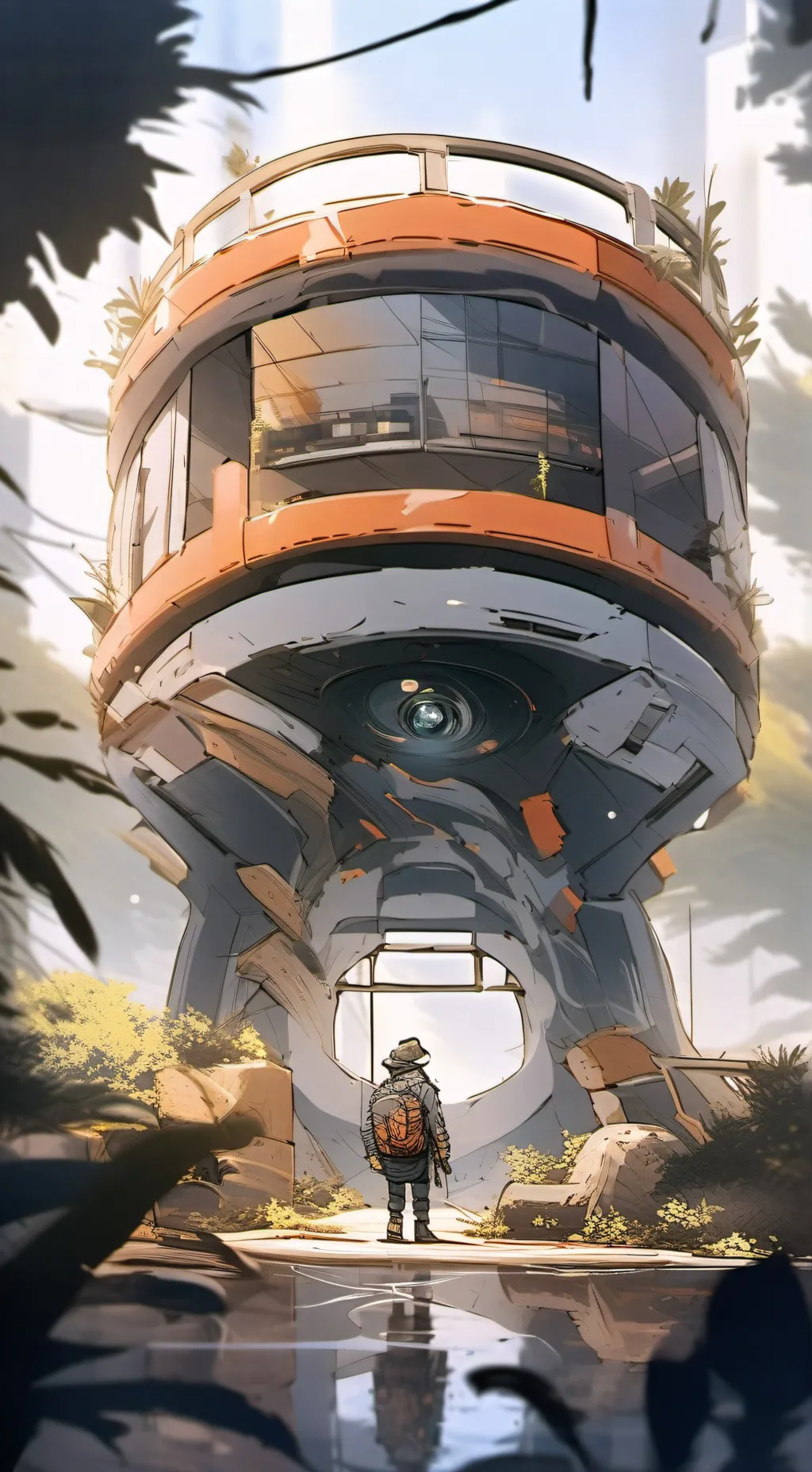 ai character: Mini Eyefestation  background