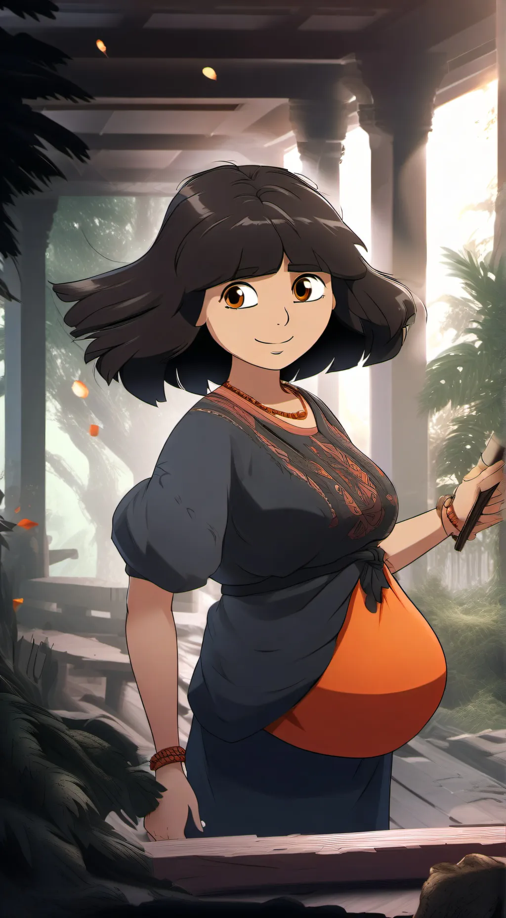 ai character: Dora background