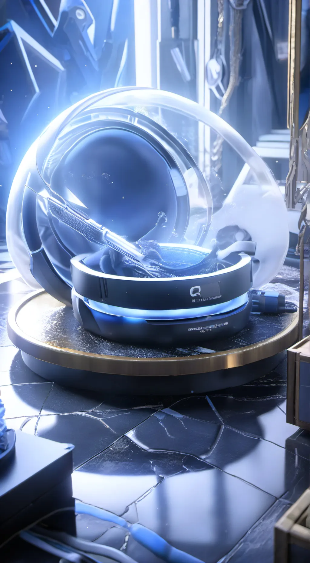 ai character: шар background