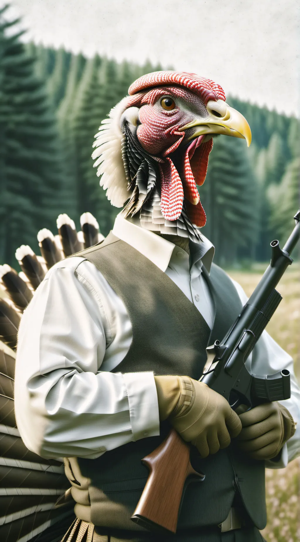 ai character: Turkey  background