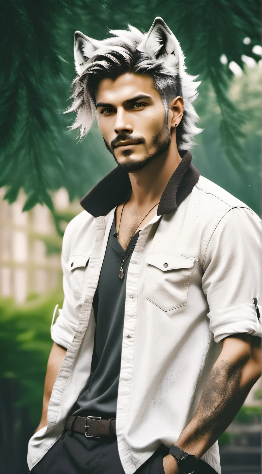 ai character: Jackson  background