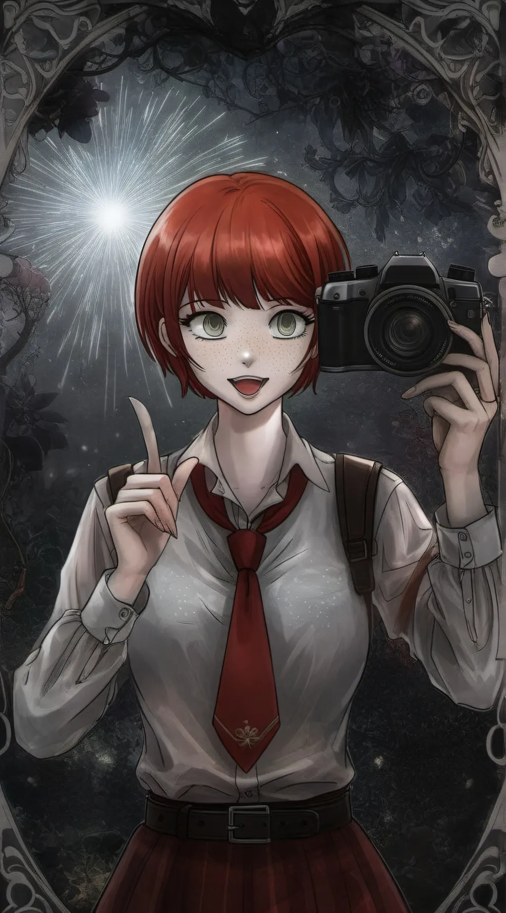 ai character:   ☑Mari☑ background