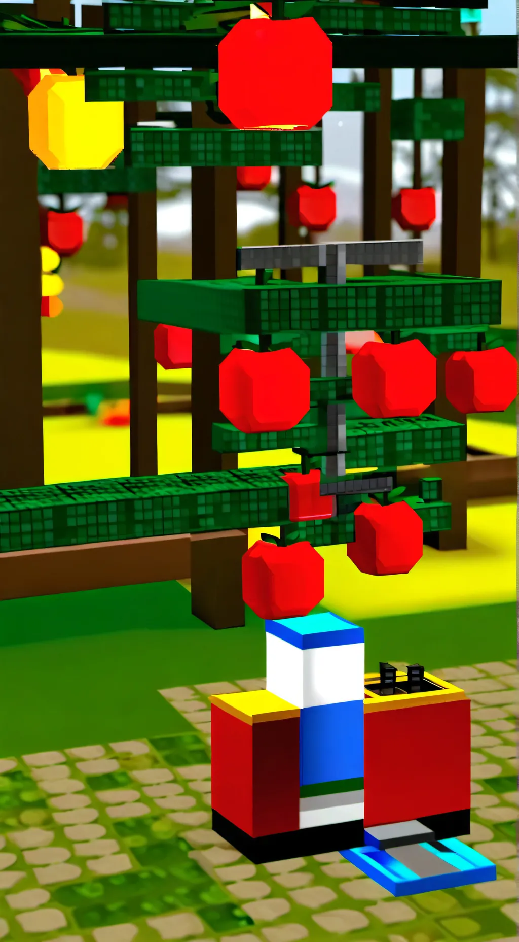 ai character: Blox Fruits background