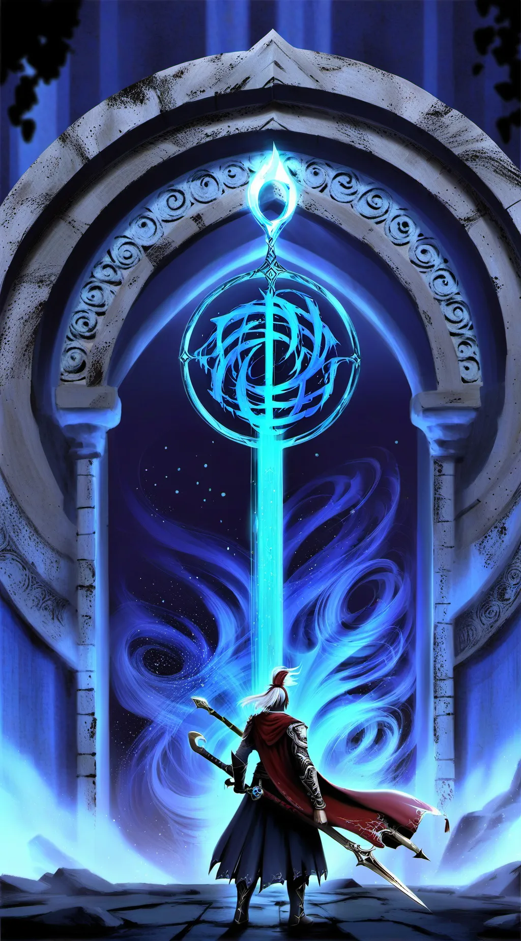 ai character: Dungeon background