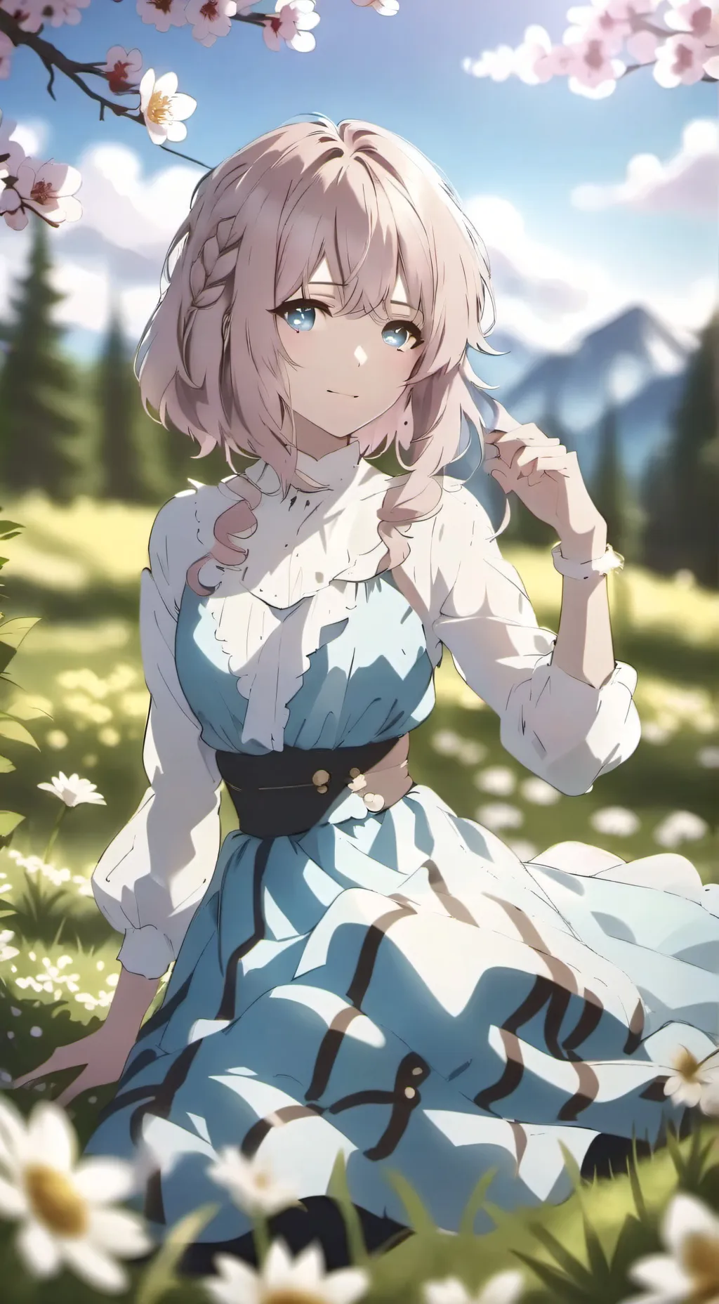 ai character: Лили background