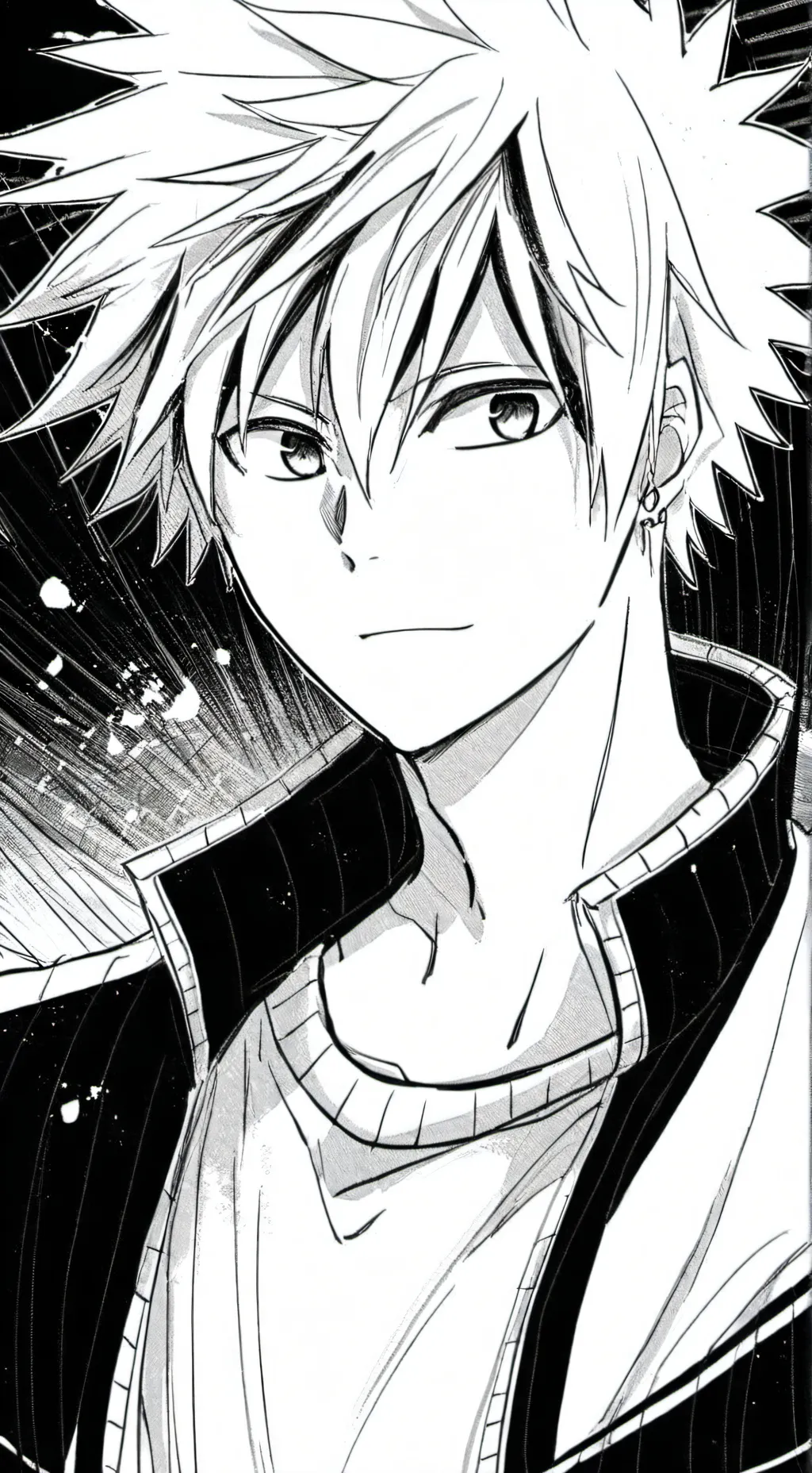 ai character: katsuki bakugo  background