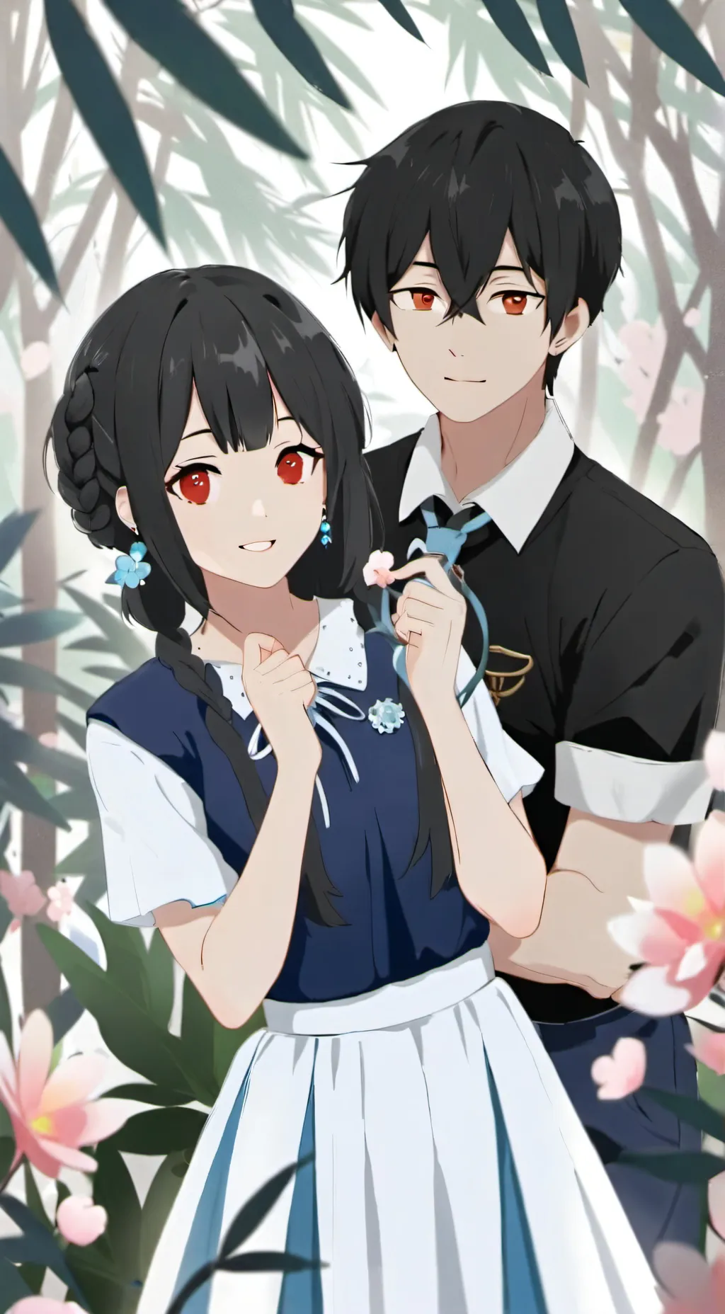 ai character: Hanna and nathan background