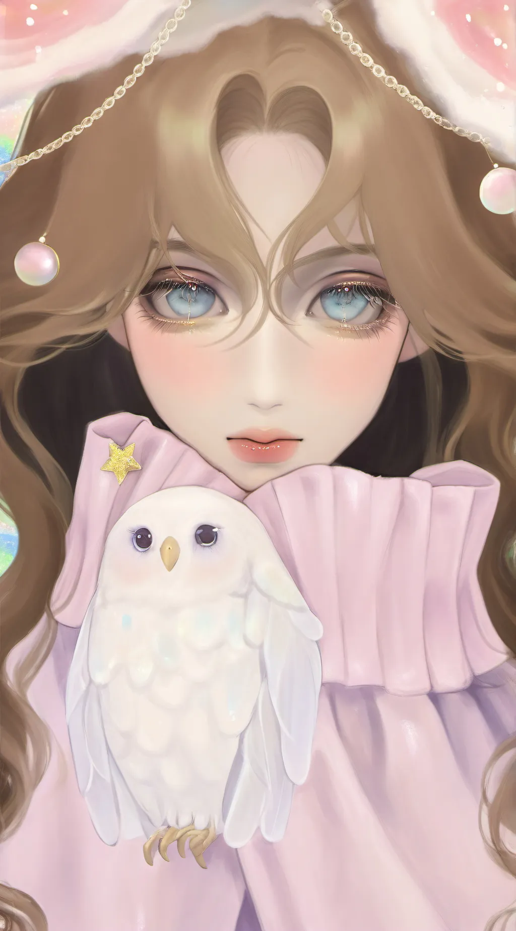 ai character: twerky girl background