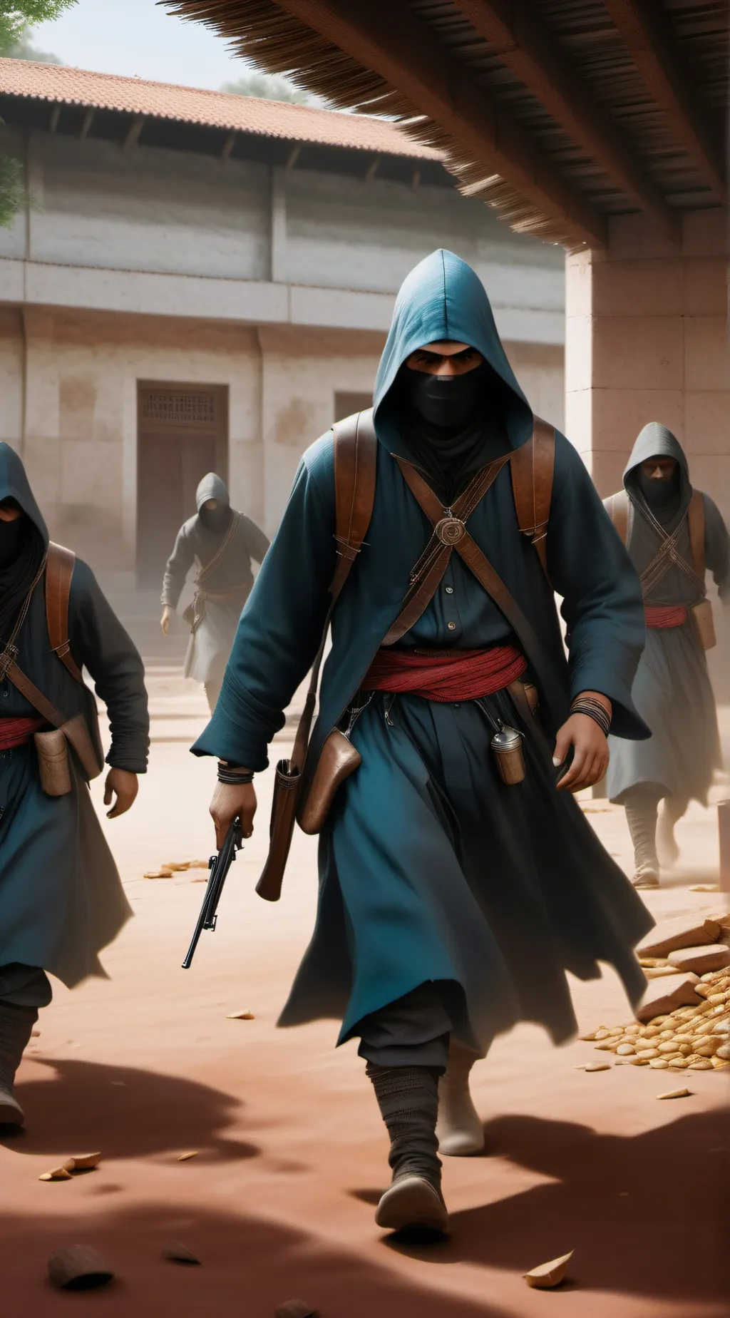 ai character:  4 Robers background