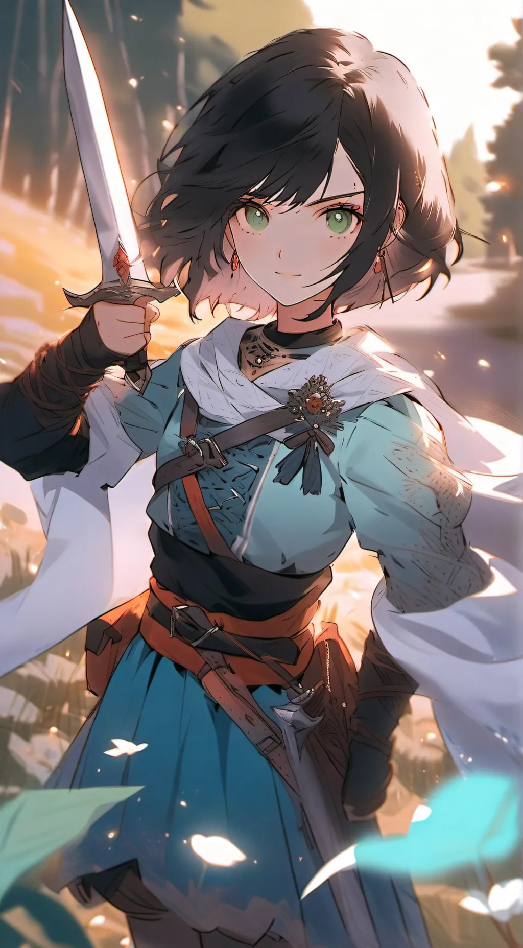 ai character: emerald shire background