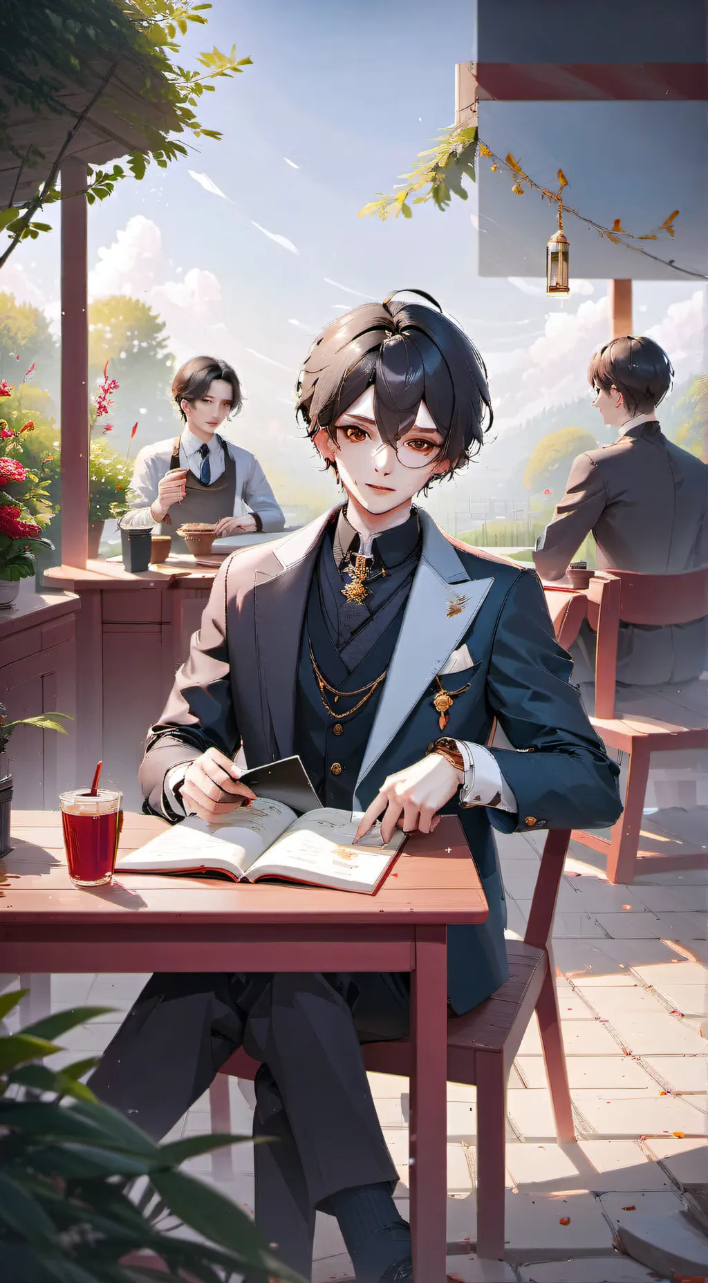 ai character: Alex background