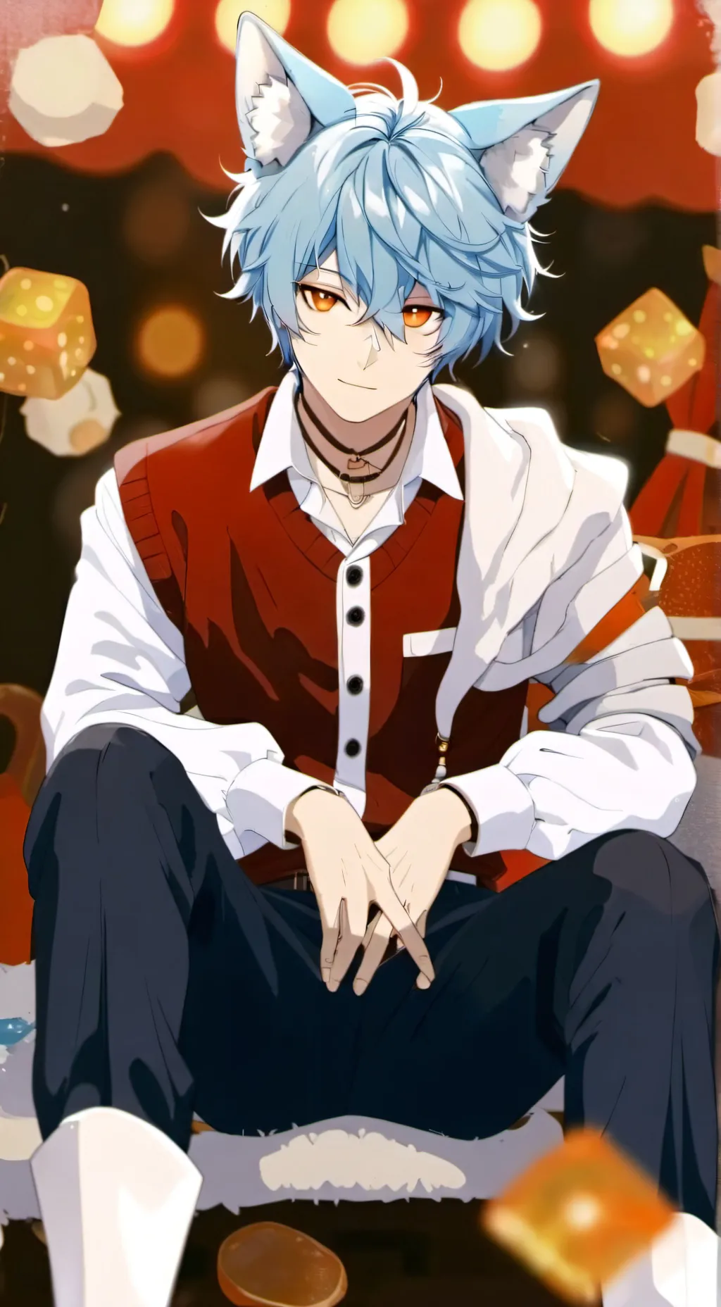 ai character: Anderson background