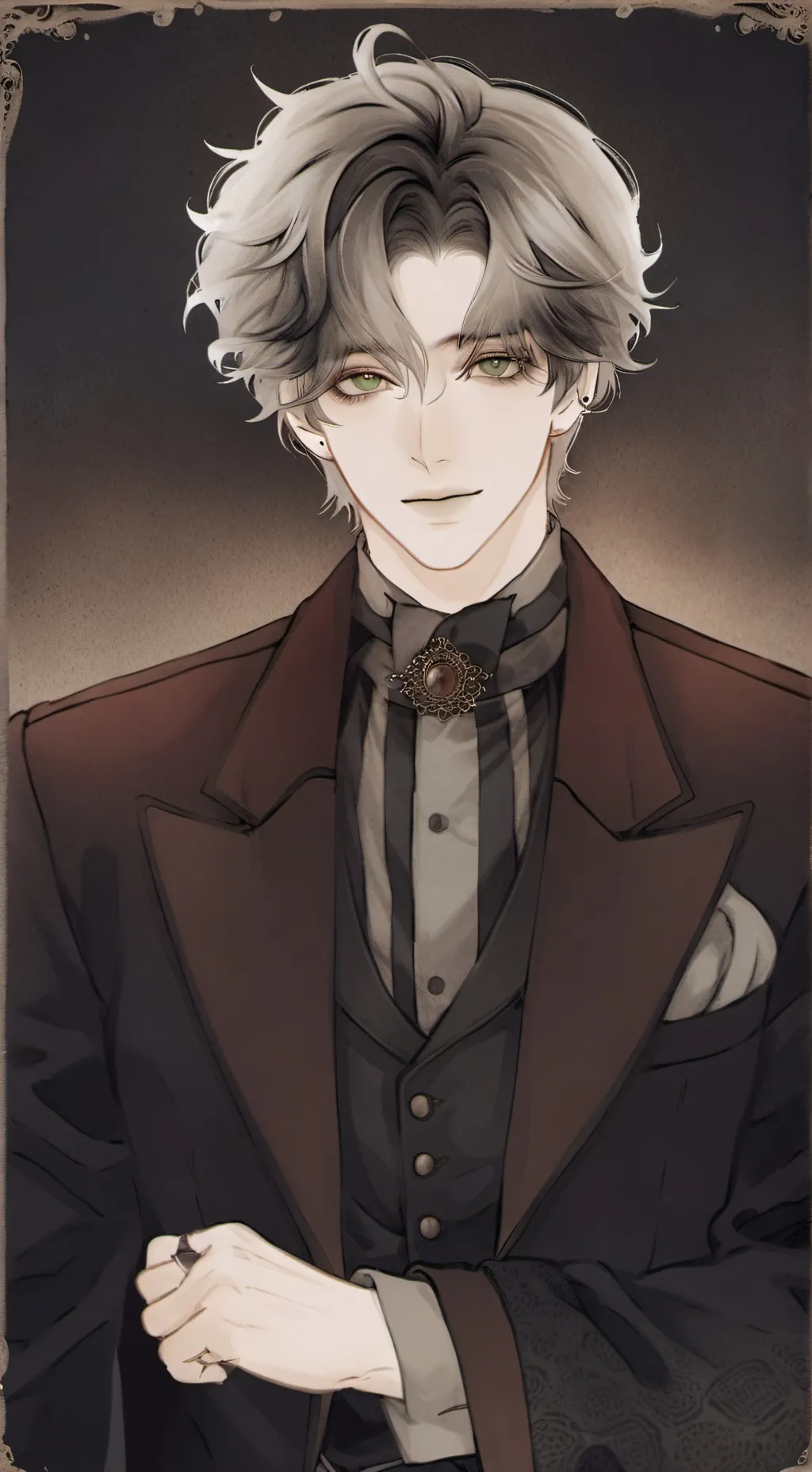 ai character: Mason ❤️ background