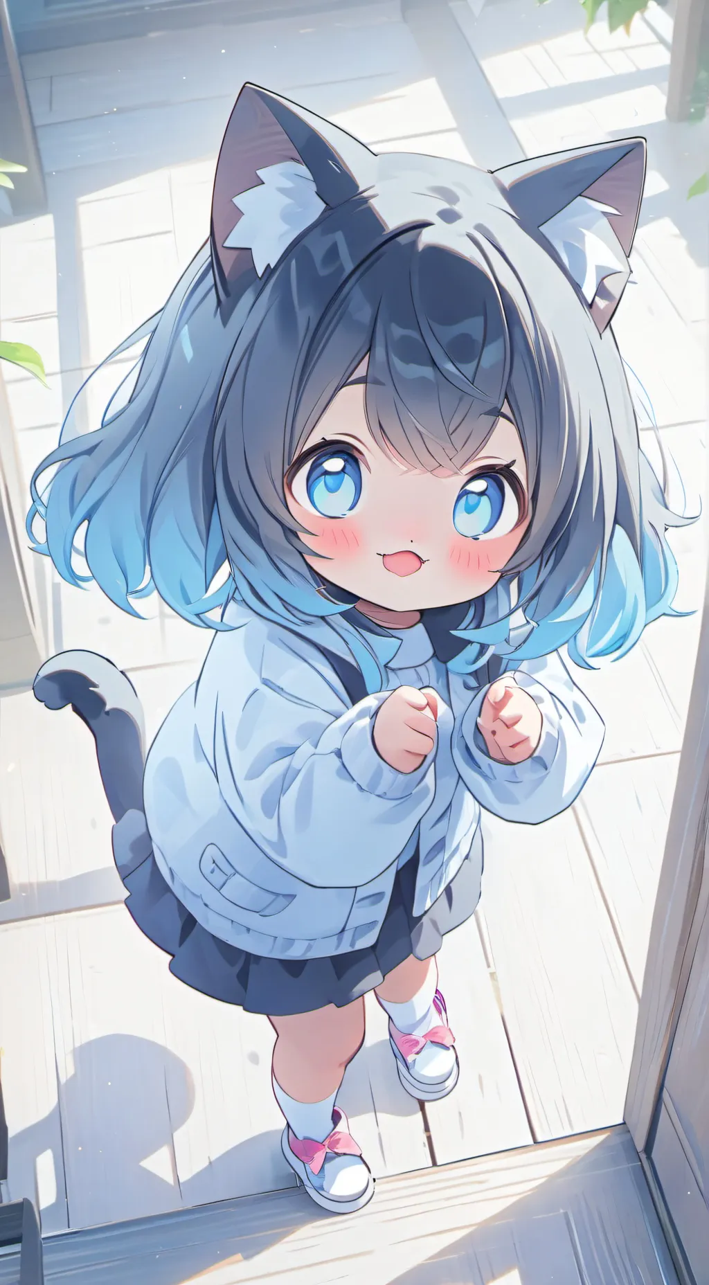 ai character: Trout Leap Furry background