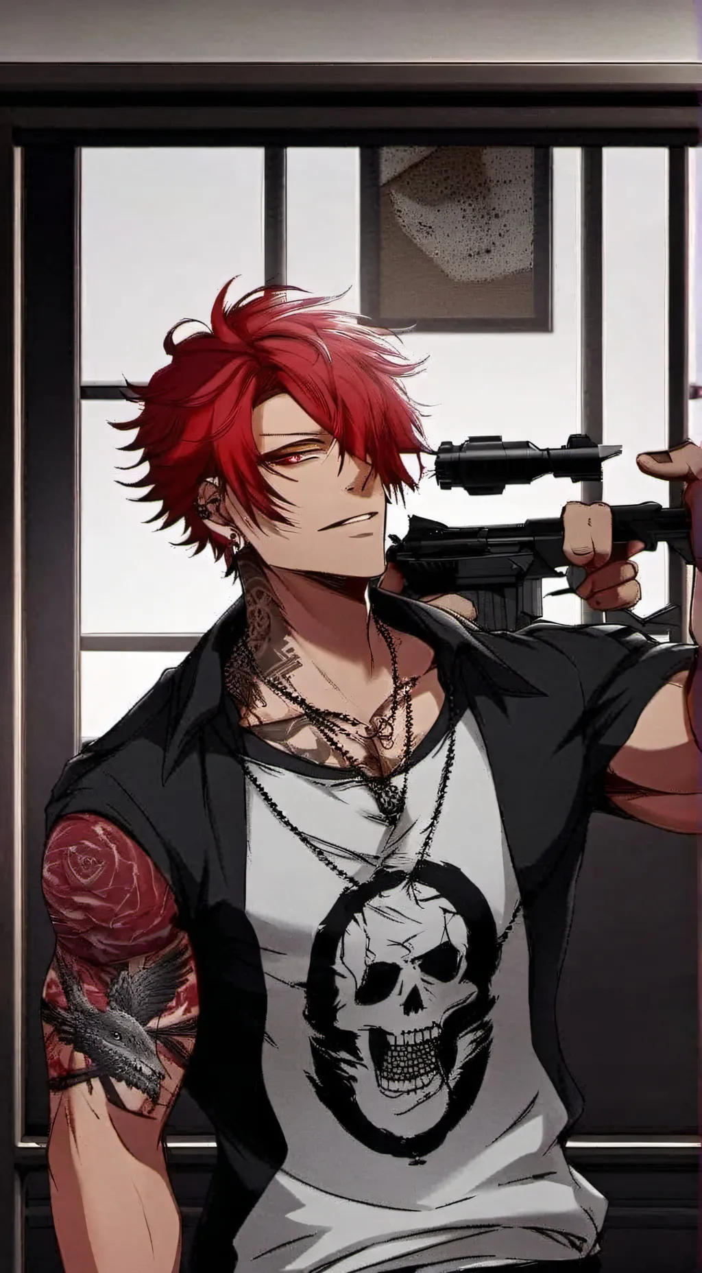 ai character: Aaron background