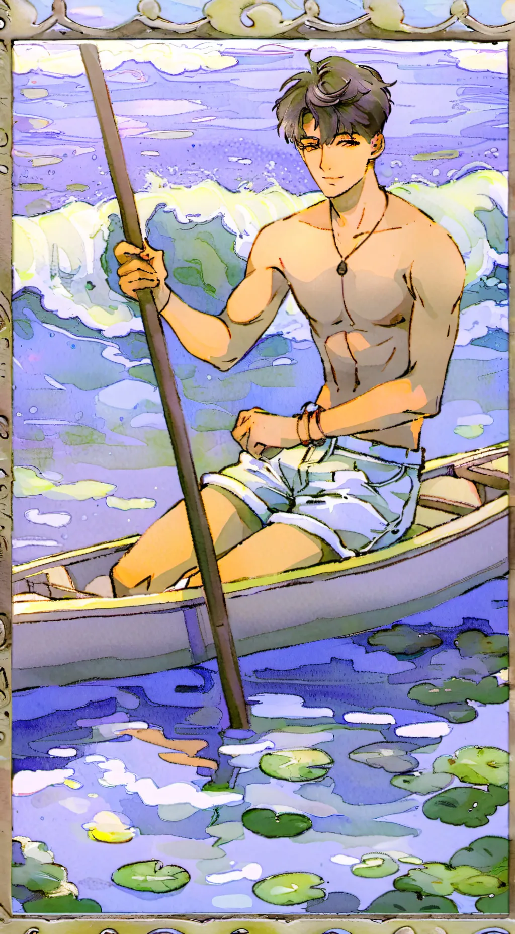 ai character: Idk background