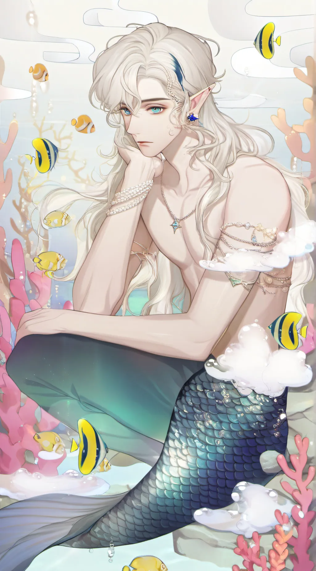 ai character: 🫧°•Dawn•°🫧 background