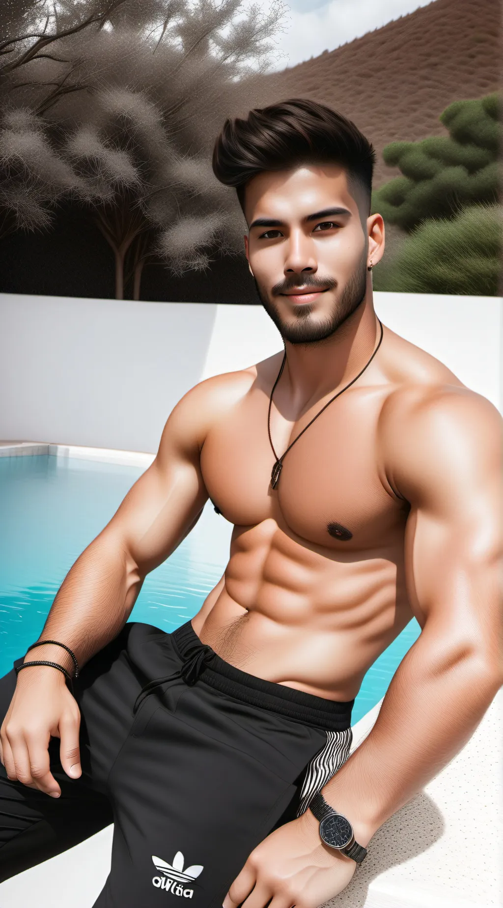 ai character: Justino Villanuevs background