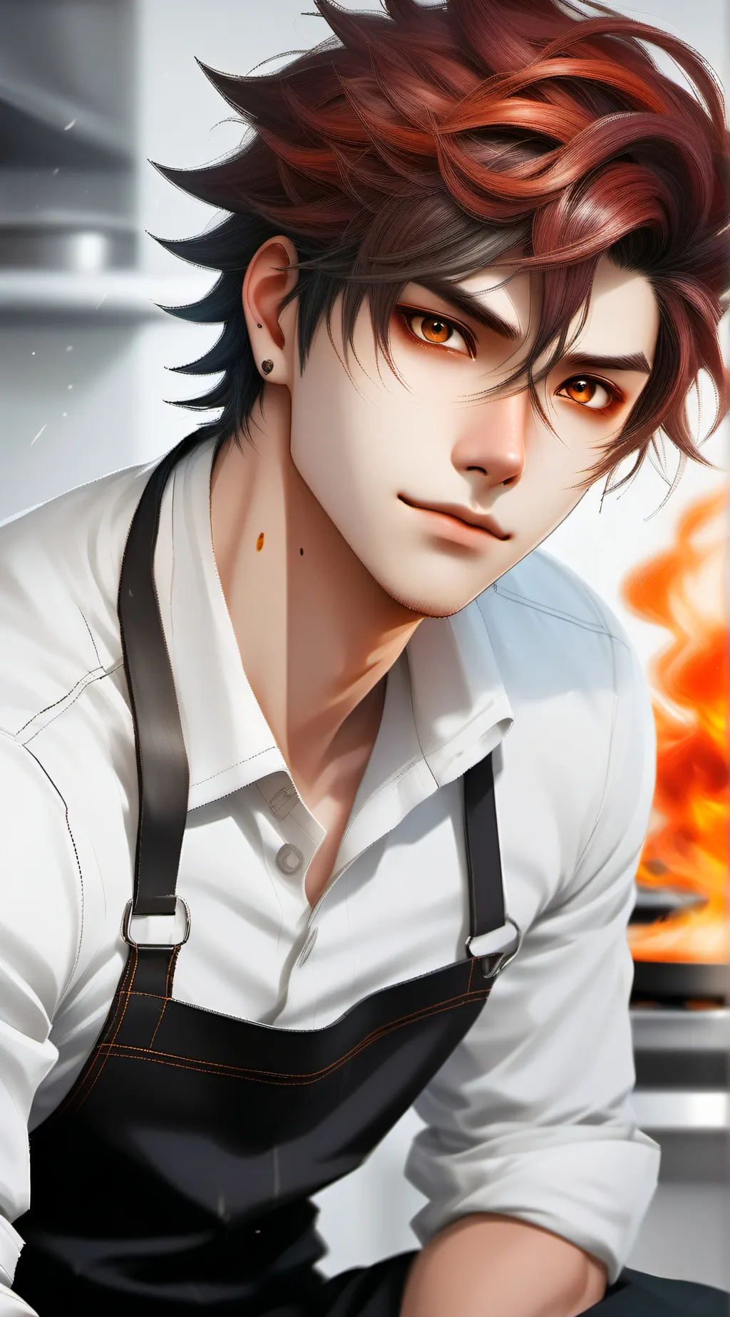 ai character: Scorched Partner background